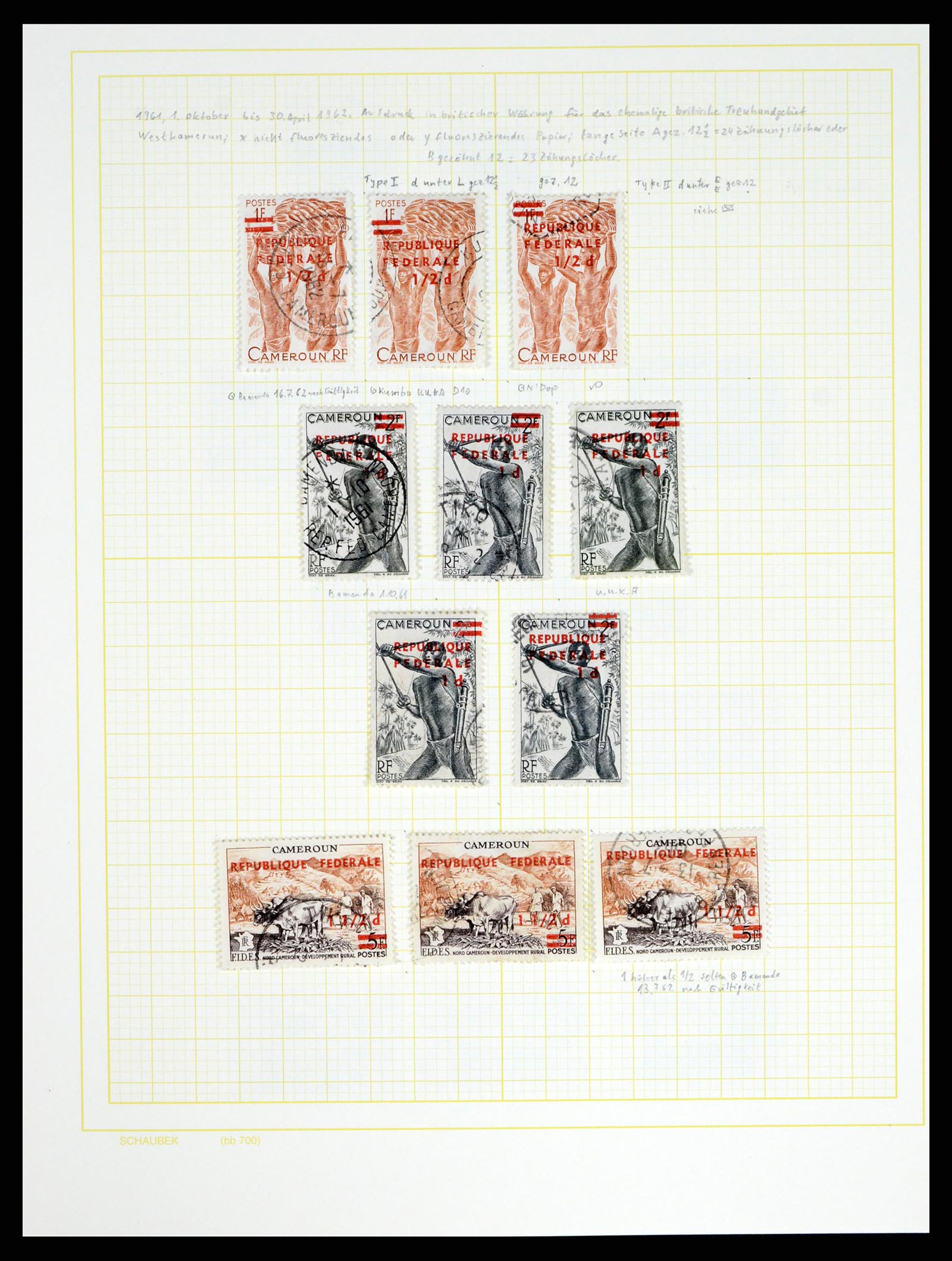 37590 136 - Postzegelverzameling 37590 Franse Kolonien 1849-1975.