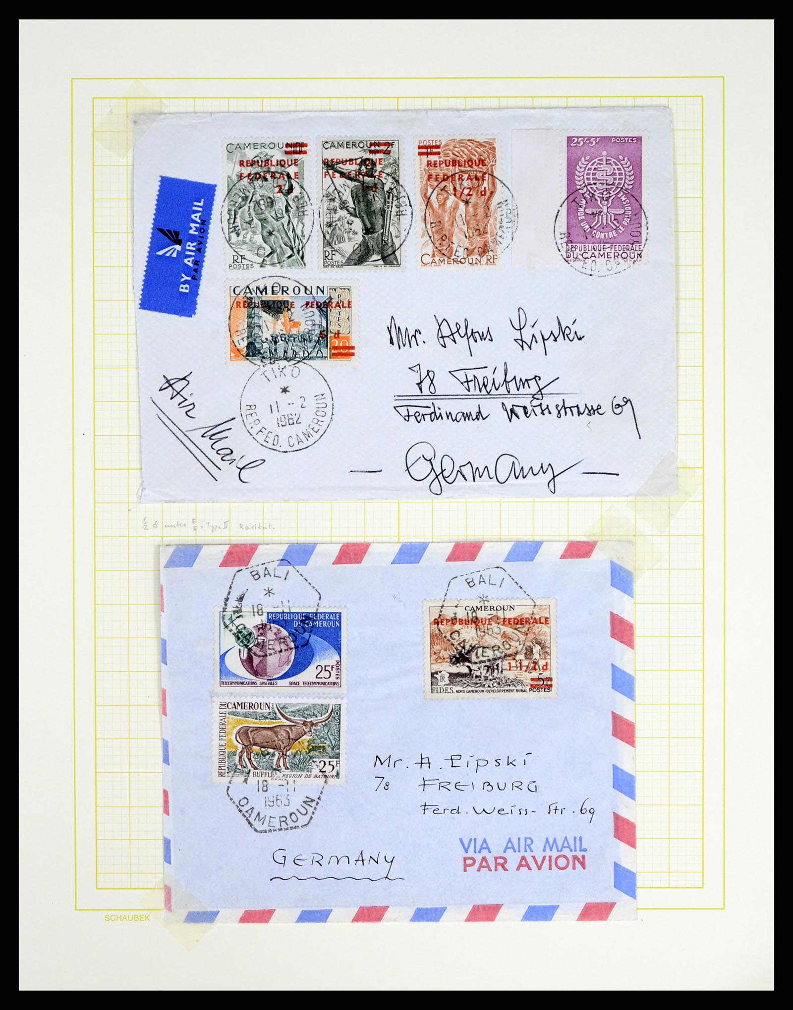 37590 142 - Postzegelverzameling 37590 Franse Kolonien 1849-1975.