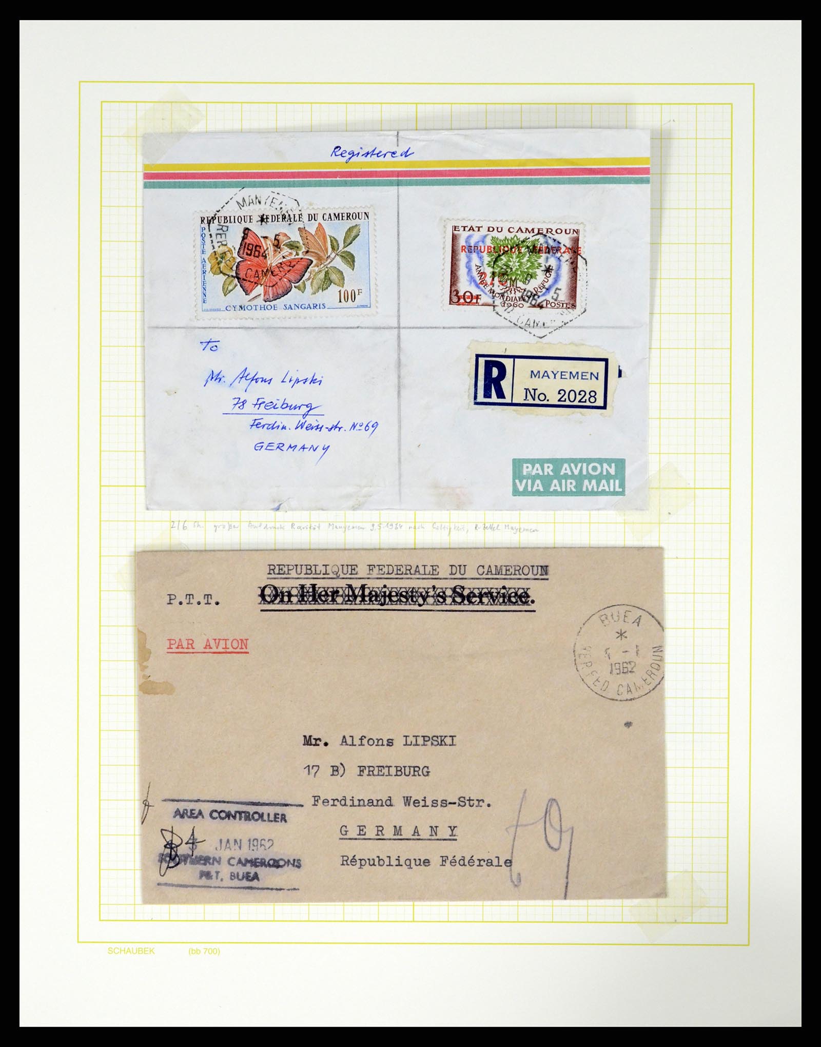 37590 143 - Postzegelverzameling 37590 Franse Kolonien 1849-1975.