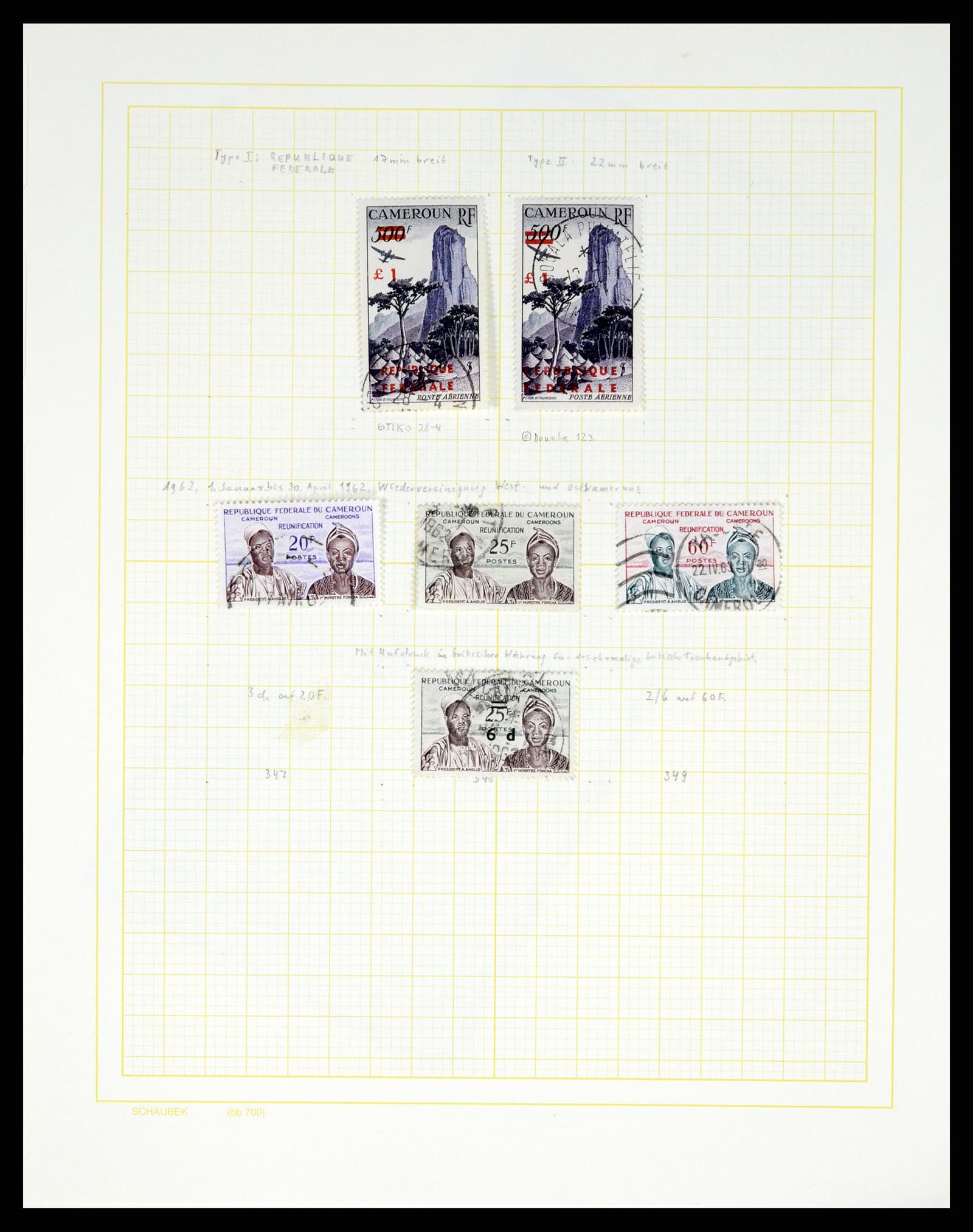 37590 145 - Postzegelverzameling 37590 Franse Kolonien 1849-1975.