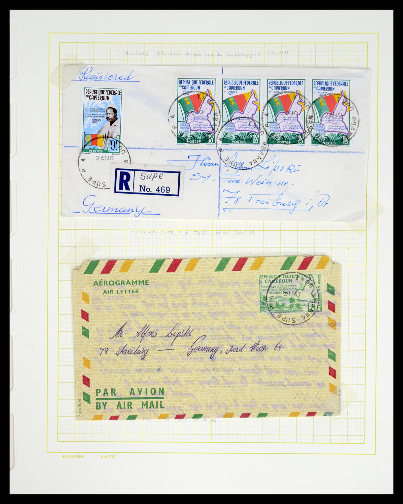 37590 149 - Postzegelverzameling 37590 Franse Kolonien 1849-1975.