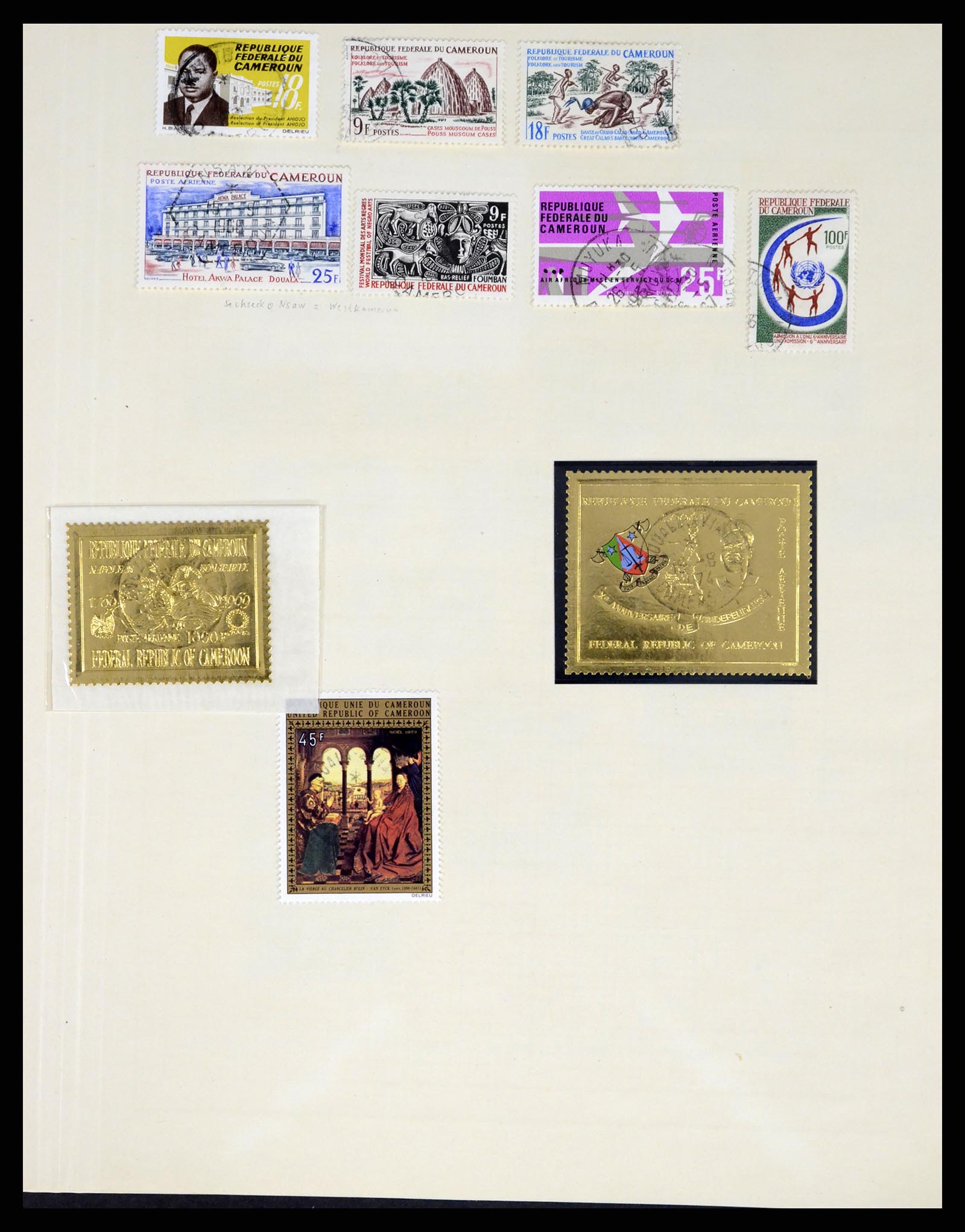37590 154 - Postzegelverzameling 37590 Franse Kolonien 1849-1975.