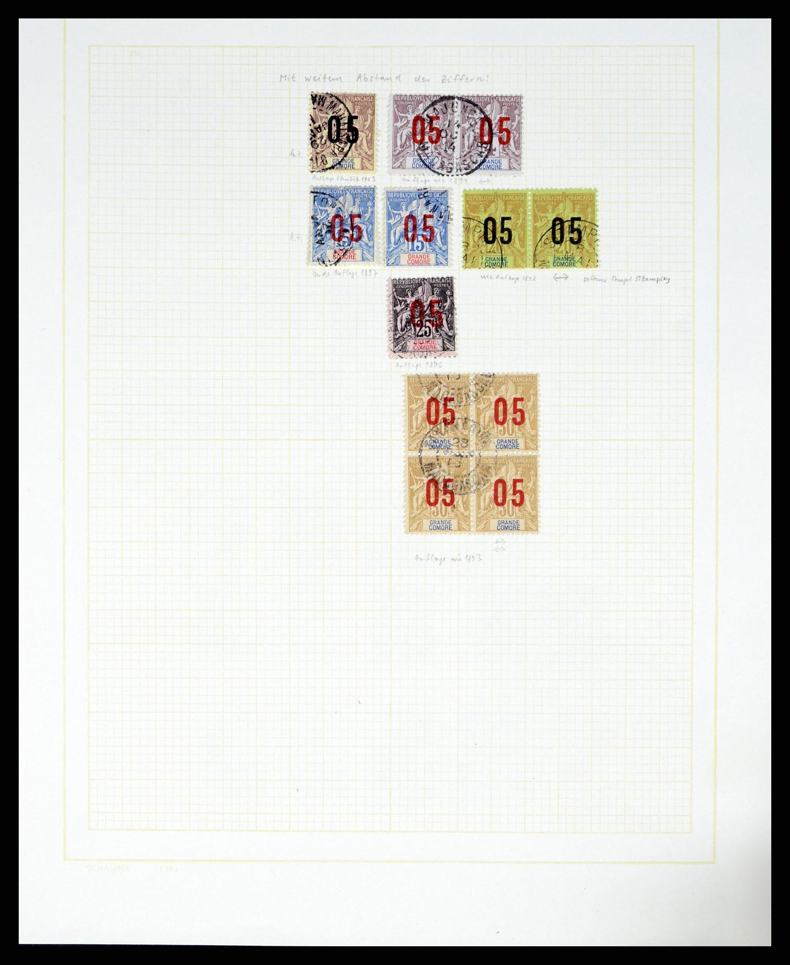 37590 163 - Postzegelverzameling 37590 Franse Kolonien 1849-1975.