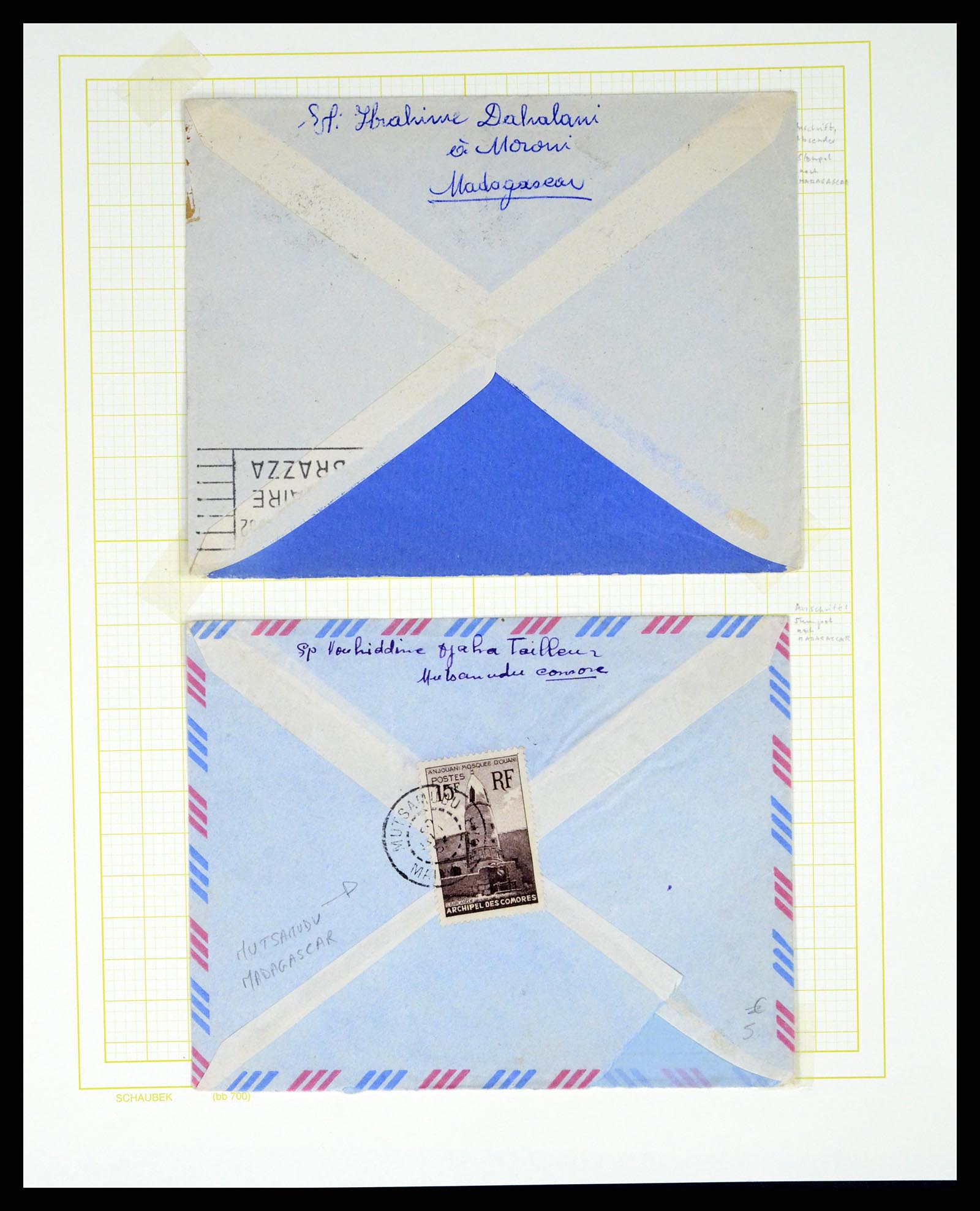 37590 168 - Postzegelverzameling 37590 Franse Kolonien 1849-1975.