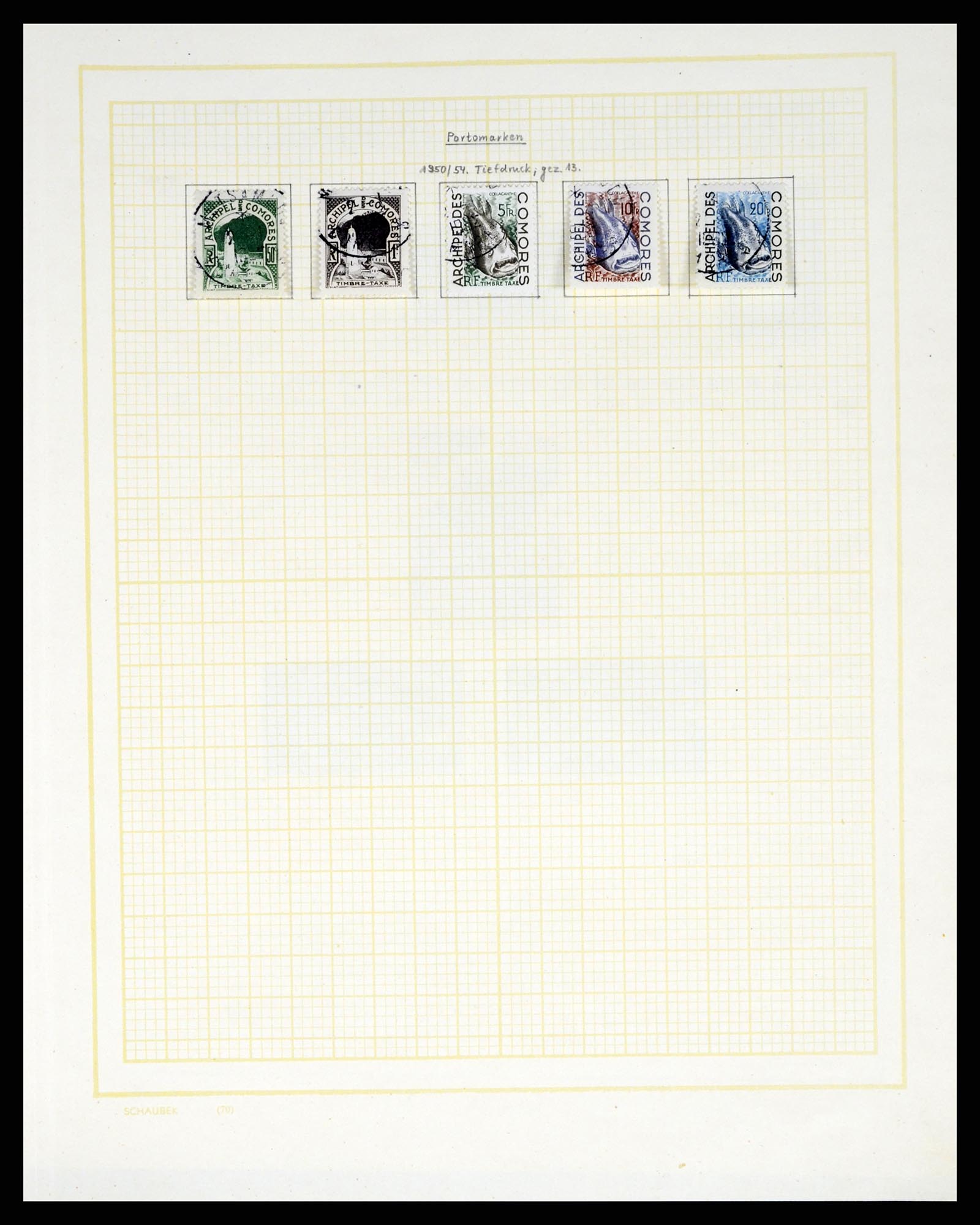 37590 171 - Postzegelverzameling 37590 Franse Kolonien 1849-1975.