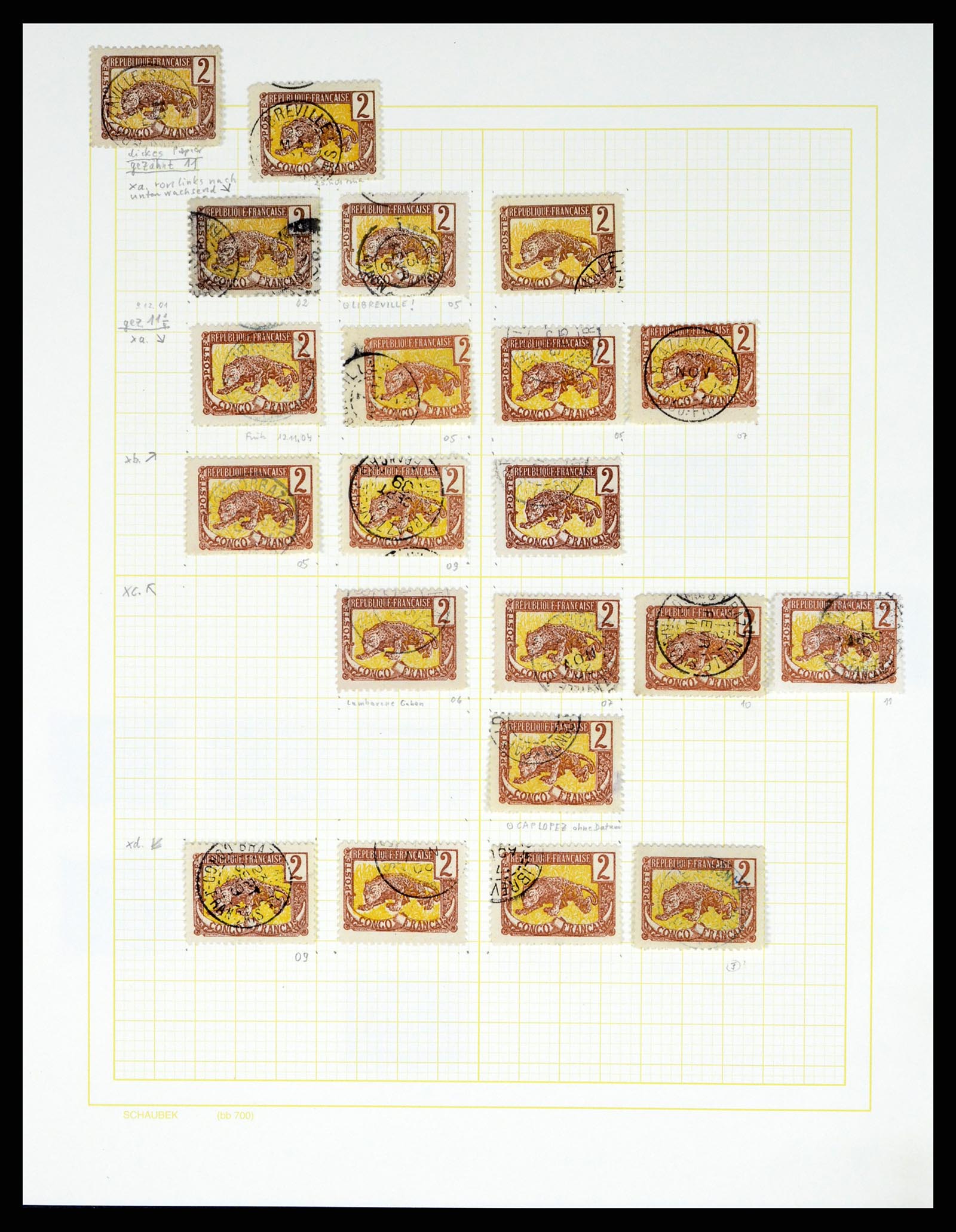 37590 180 - Postzegelverzameling 37590 Franse Kolonien 1849-1975.