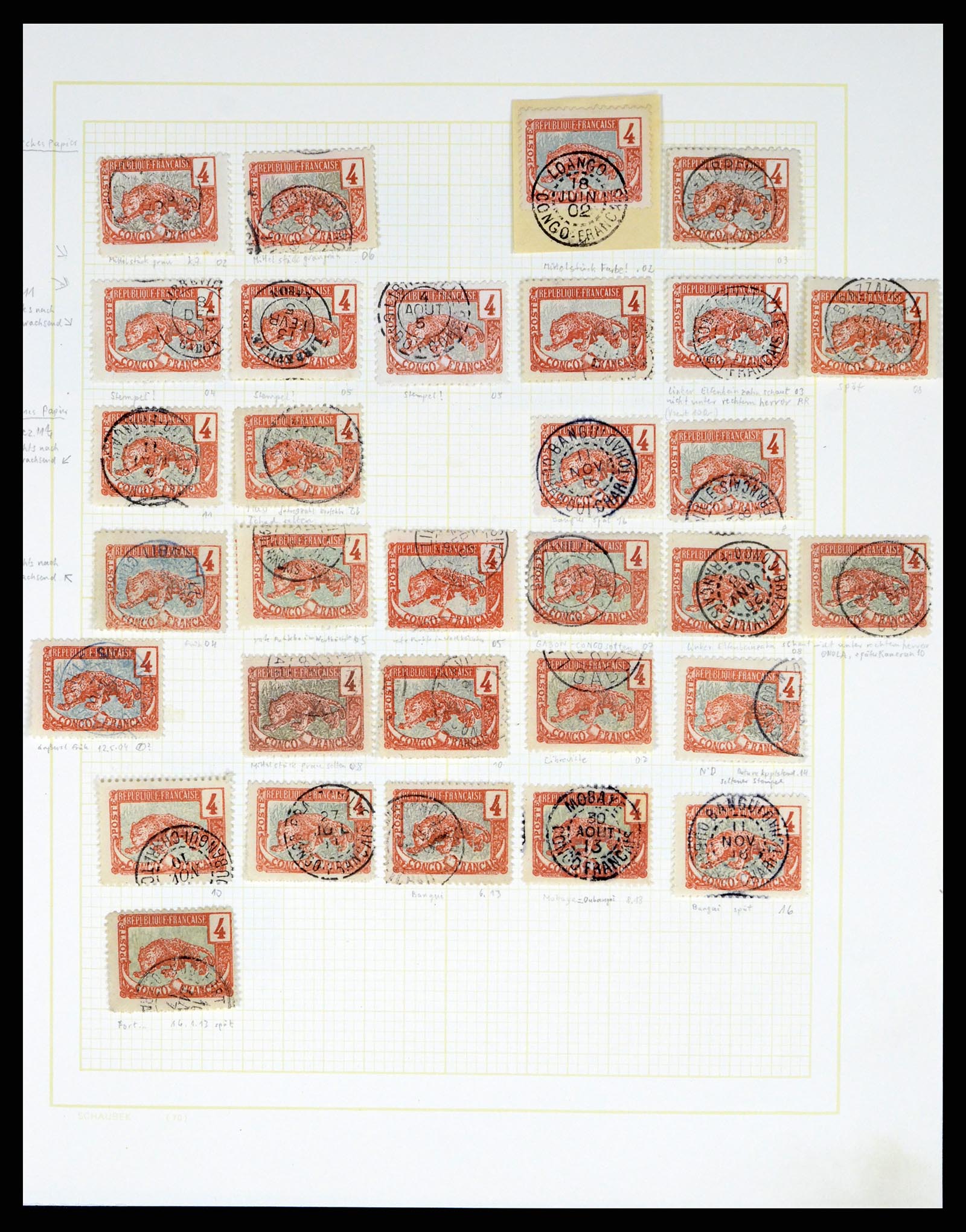 37590 182 - Postzegelverzameling 37590 Franse Kolonien 1849-1975.