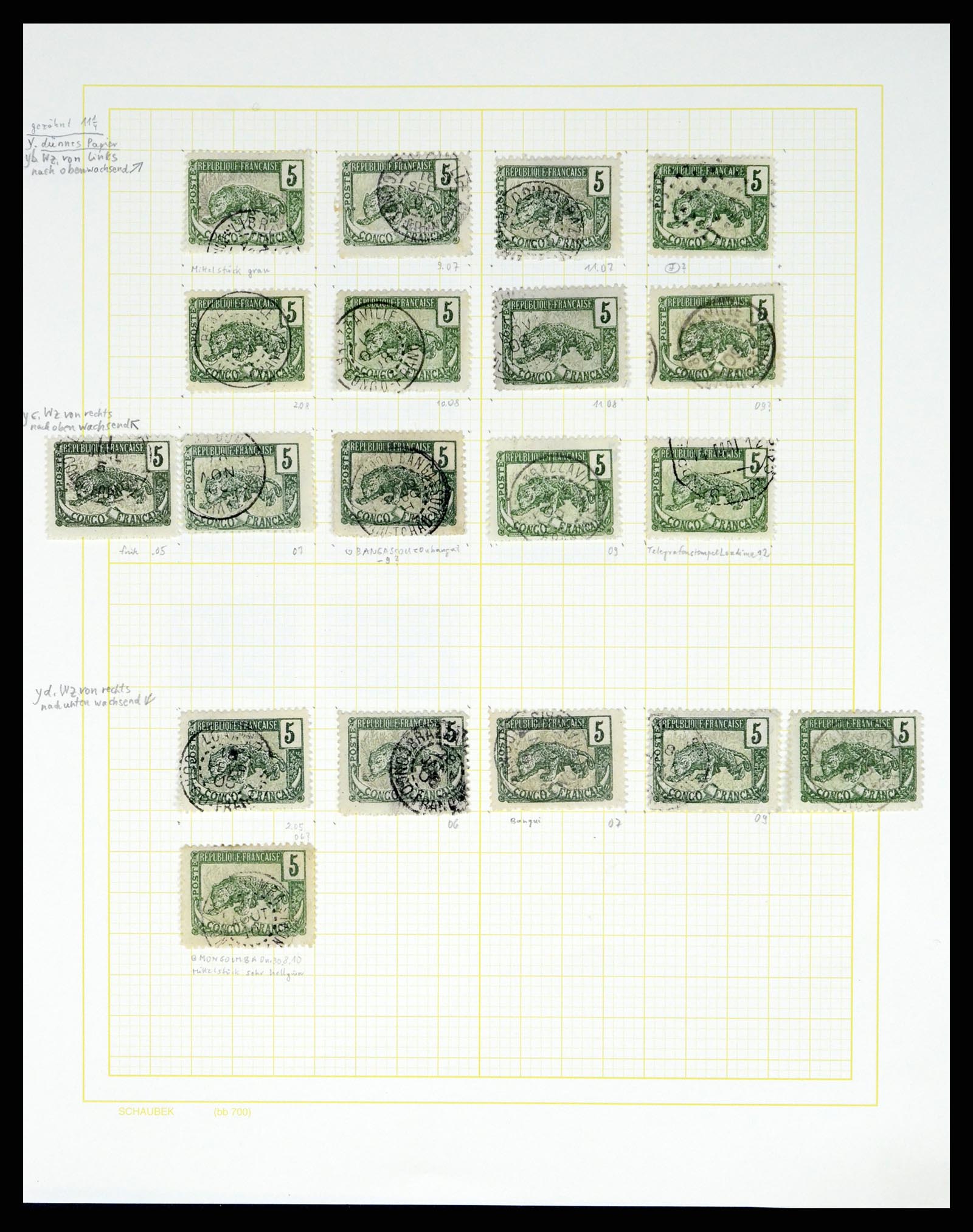 37590 184 - Postzegelverzameling 37590 Franse Kolonien 1849-1975.