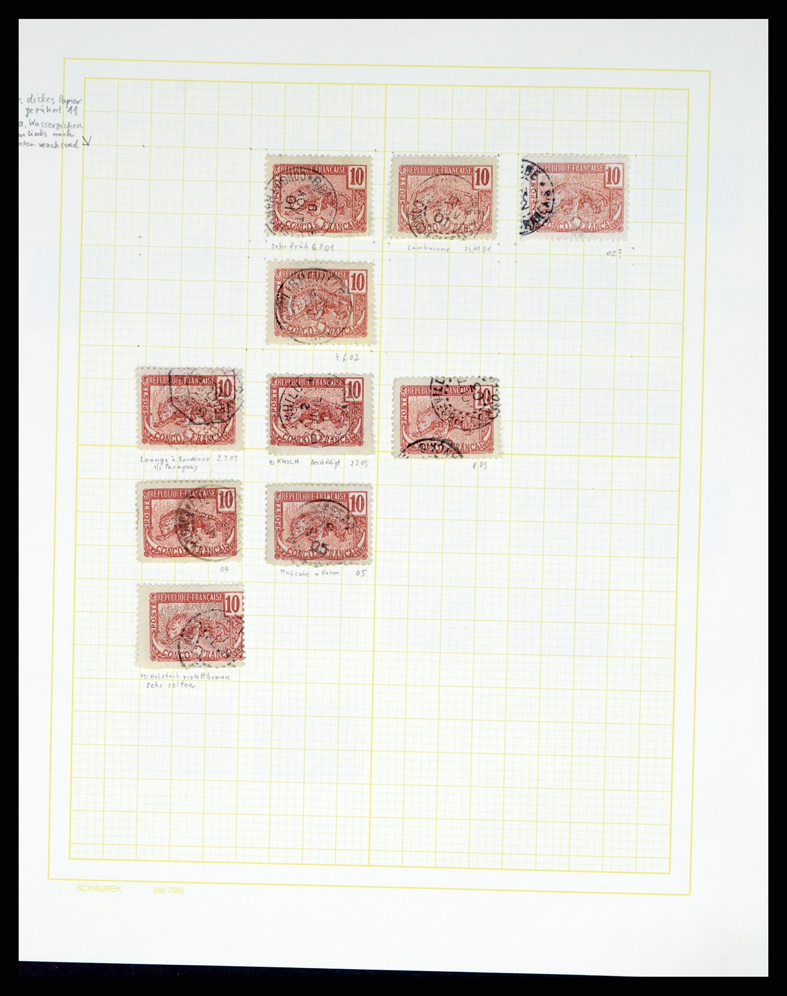 37590 185 - Postzegelverzameling 37590 Franse Kolonien 1849-1975.