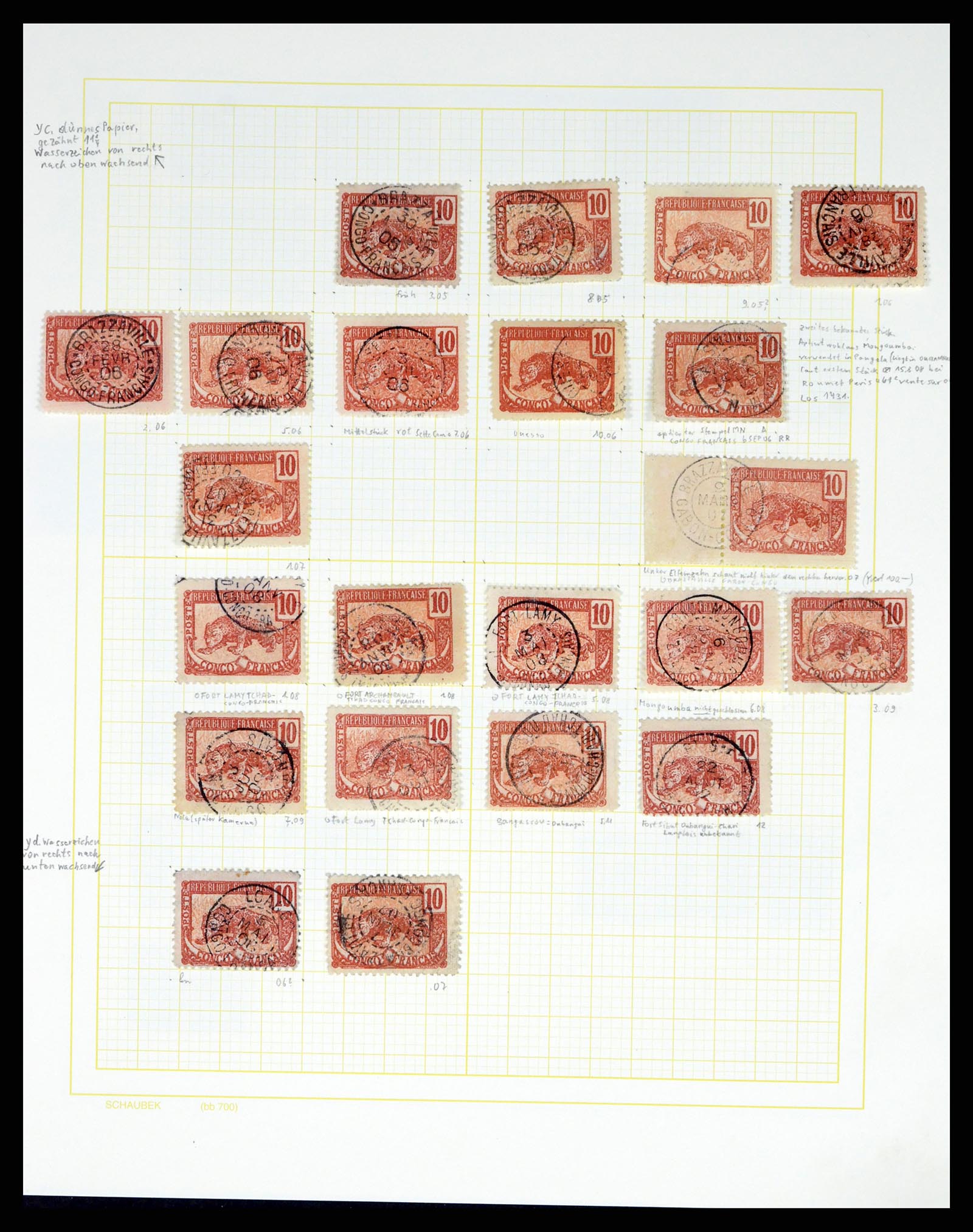 37590 186 - Postzegelverzameling 37590 Franse Kolonien 1849-1975.