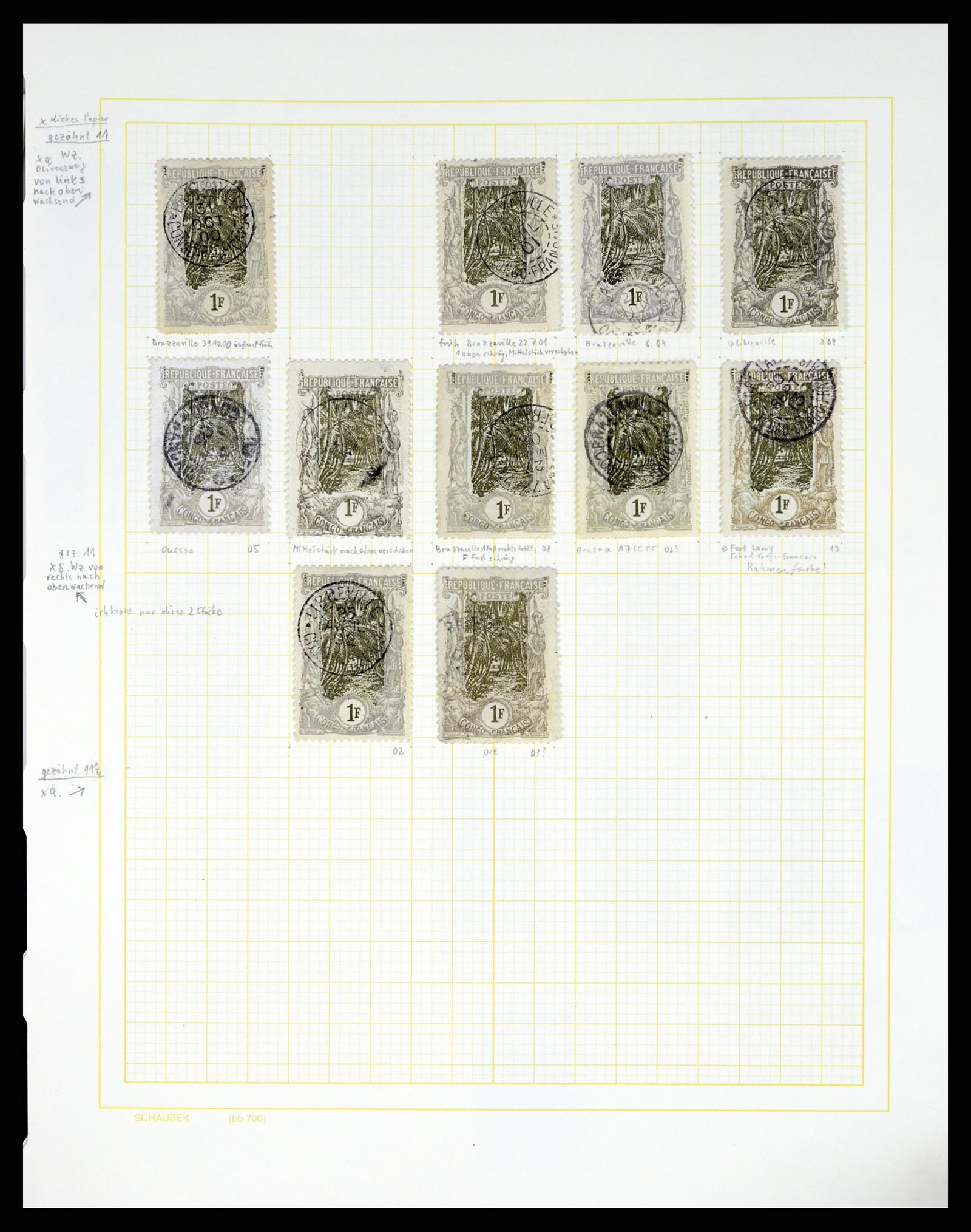 37590 197 - Postzegelverzameling 37590 Franse Kolonien 1849-1975.