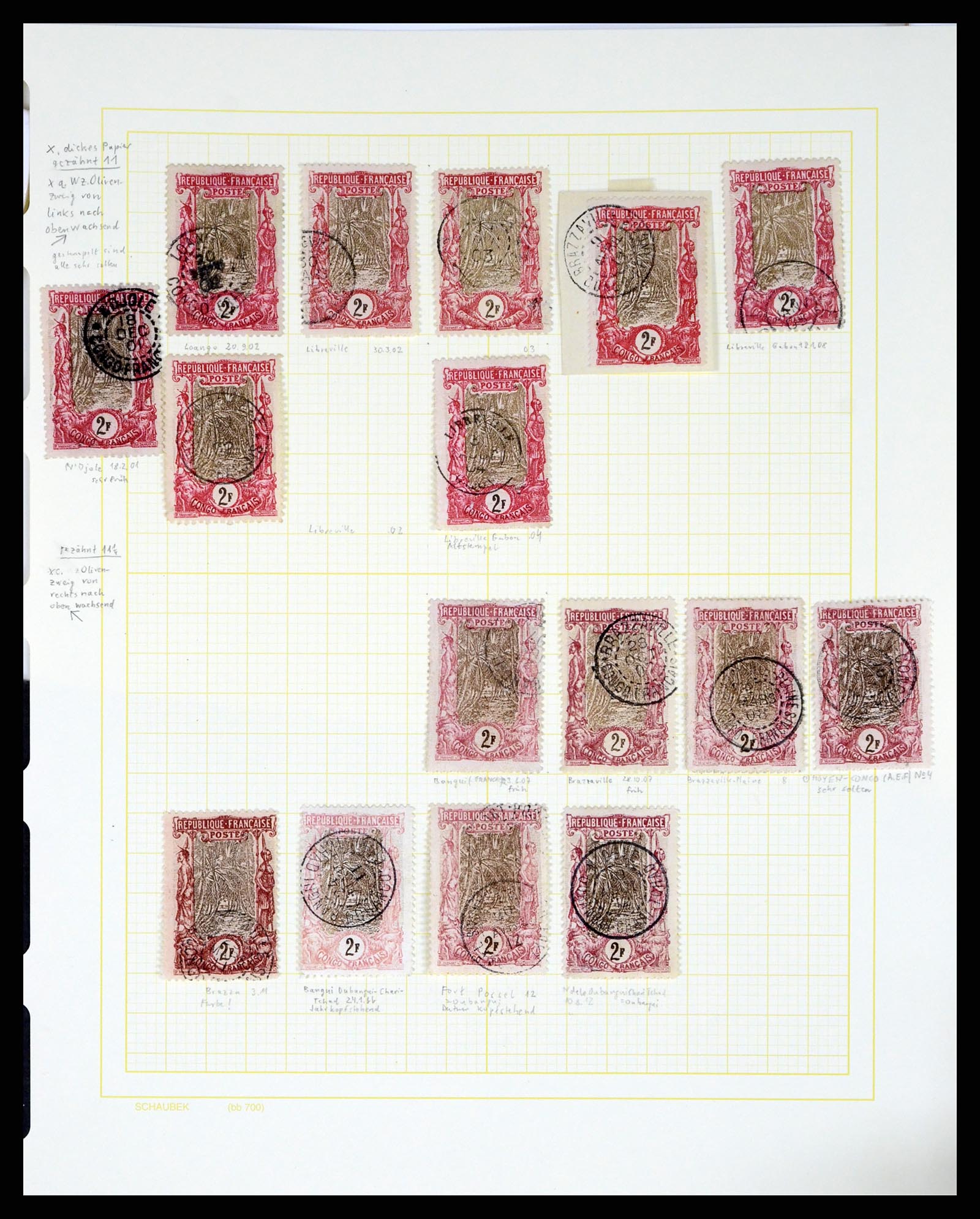 37590 199 - Postzegelverzameling 37590 Franse Kolonien 1849-1975.