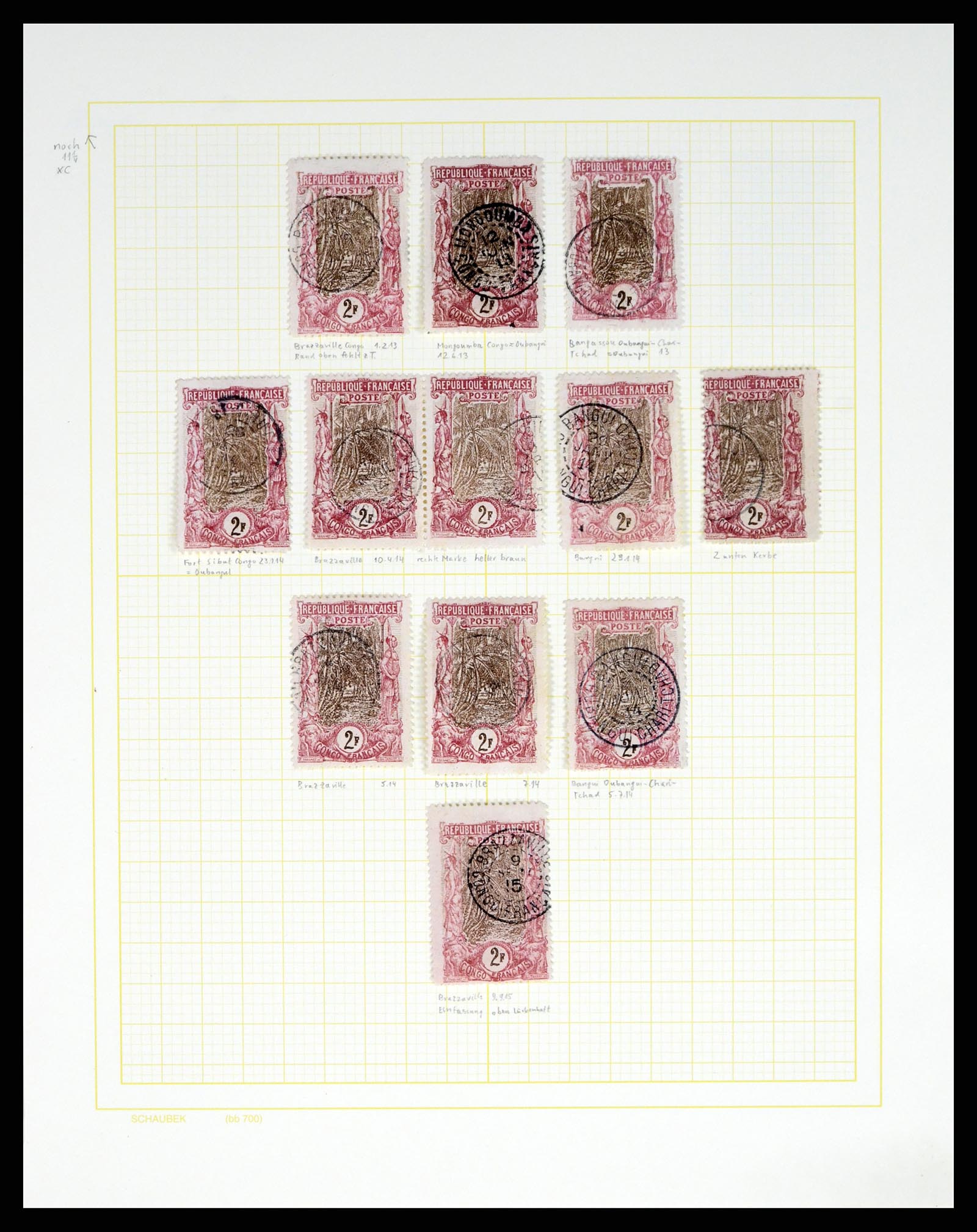 37590 200 - Postzegelverzameling 37590 Franse Kolonien 1849-1975.