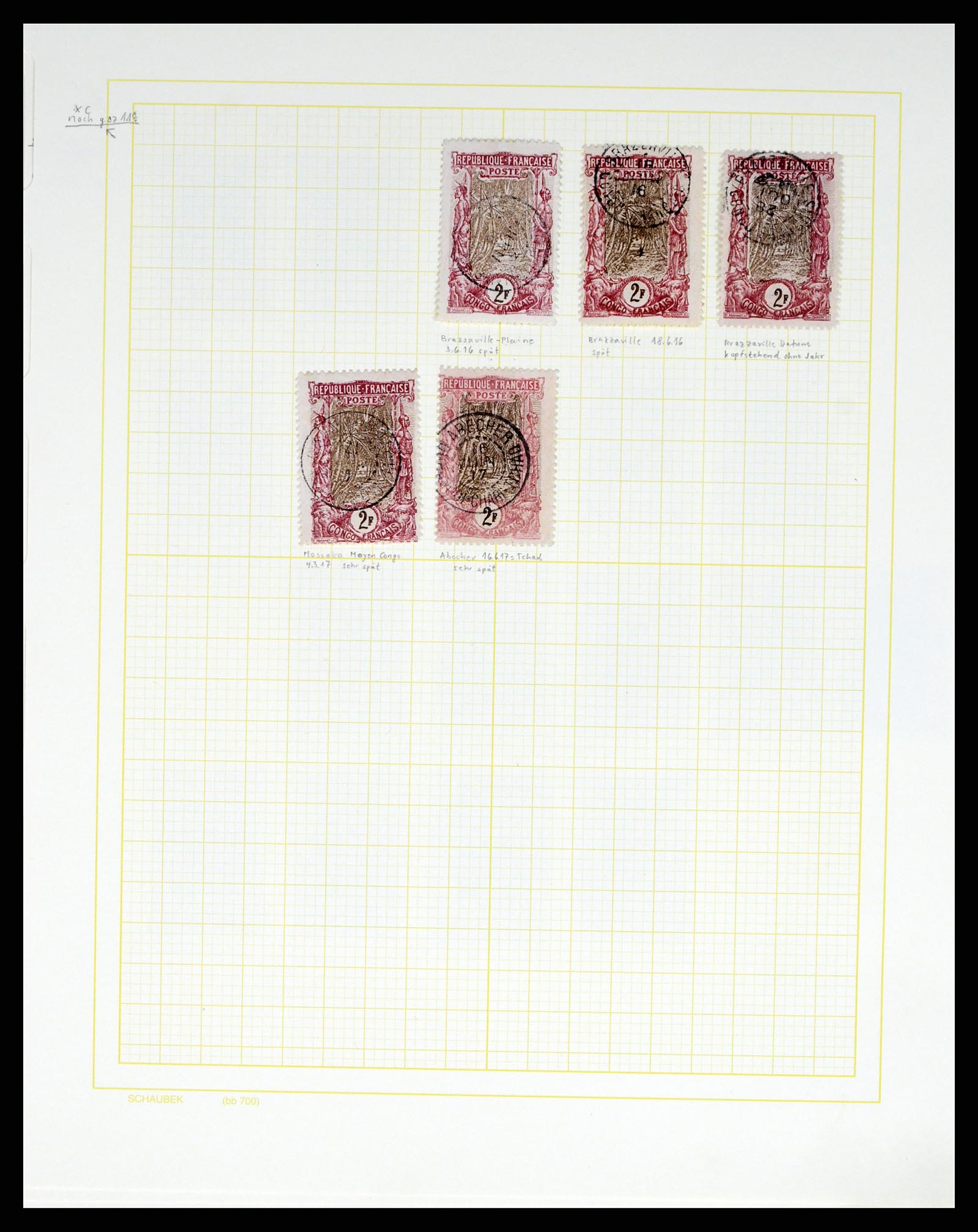 37590 201 - Postzegelverzameling 37590 Franse Kolonien 1849-1975.