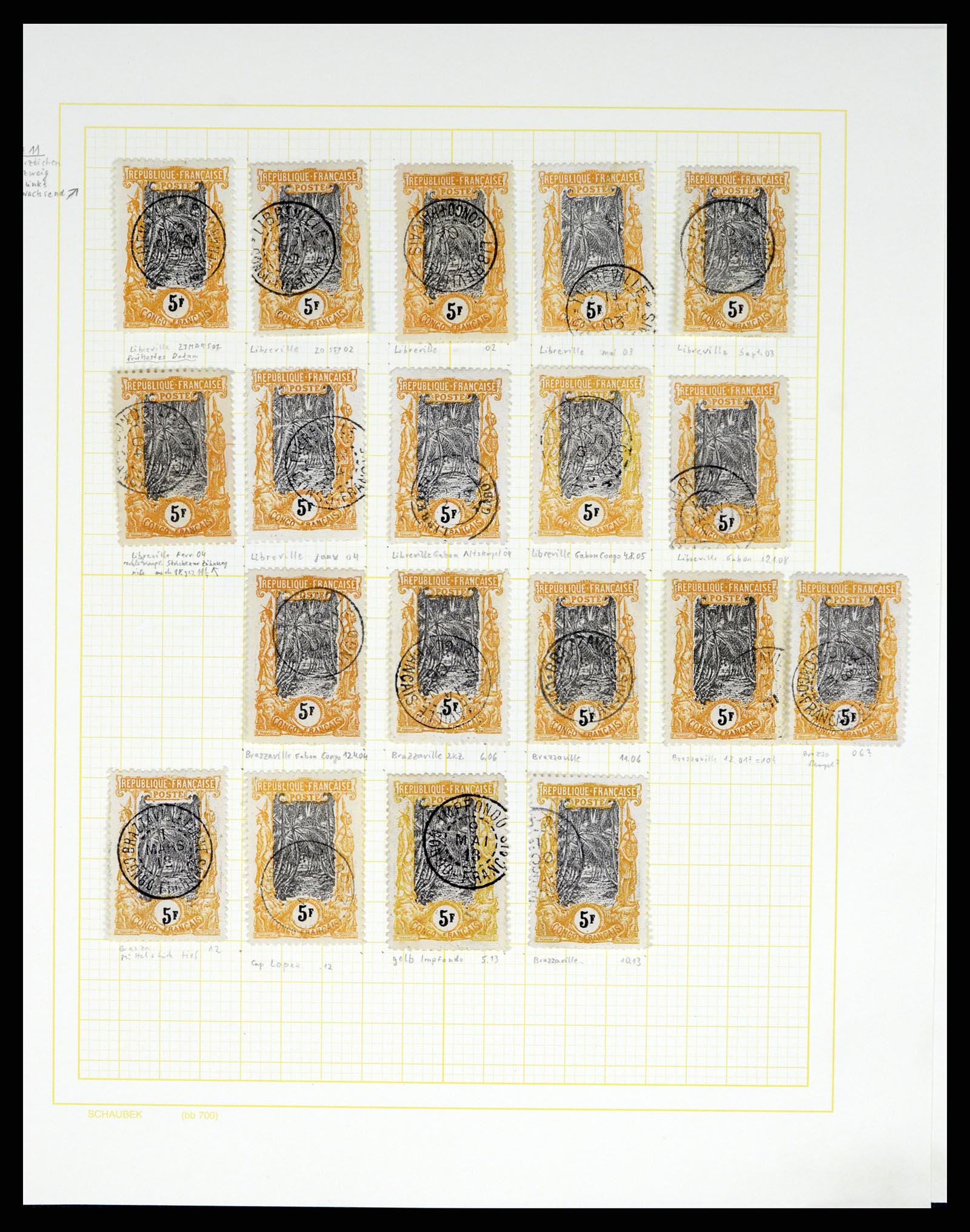 37590 202 - Postzegelverzameling 37590 Franse Kolonien 1849-1975.