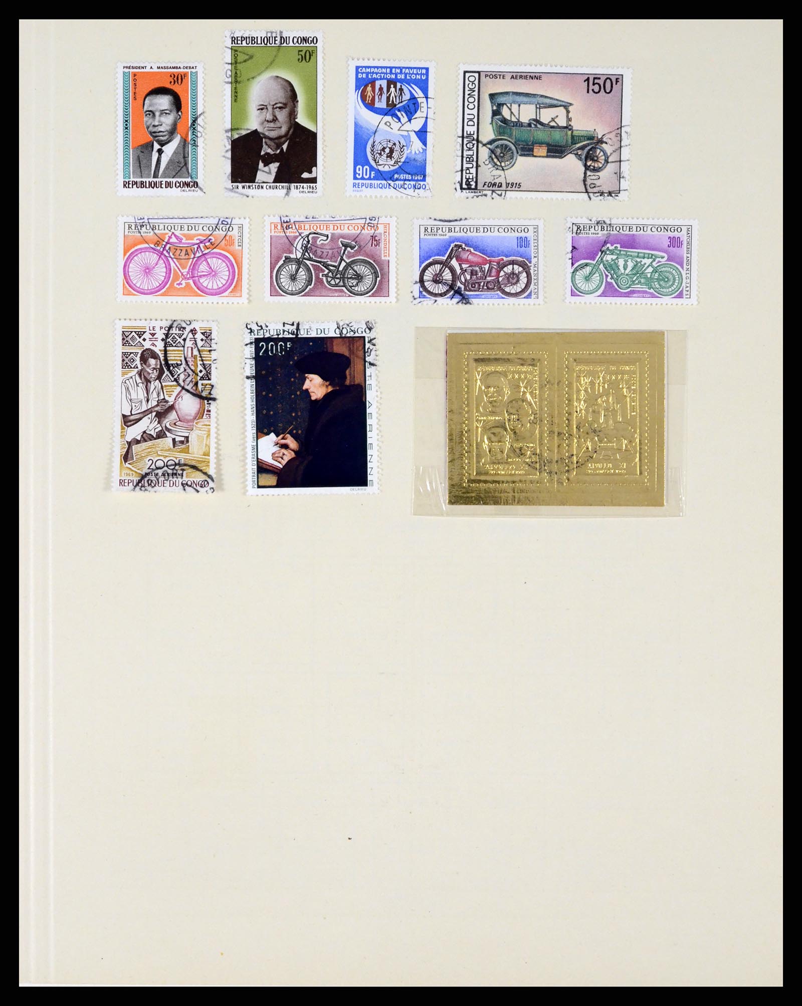 37590 217 - Postzegelverzameling 37590 Franse Kolonien 1849-1975.