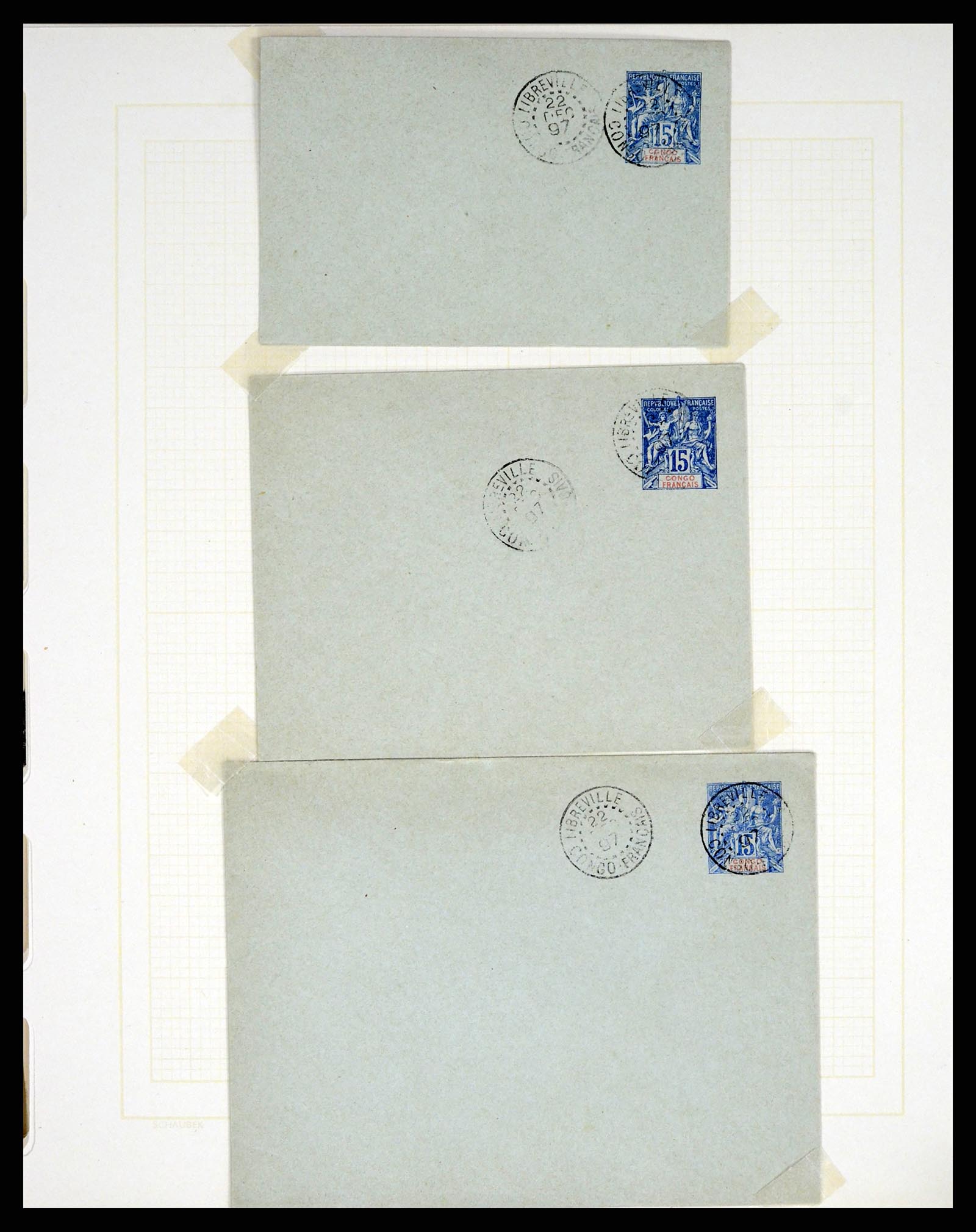 37590 225 - Postzegelverzameling 37590 Franse Kolonien 1849-1975.
