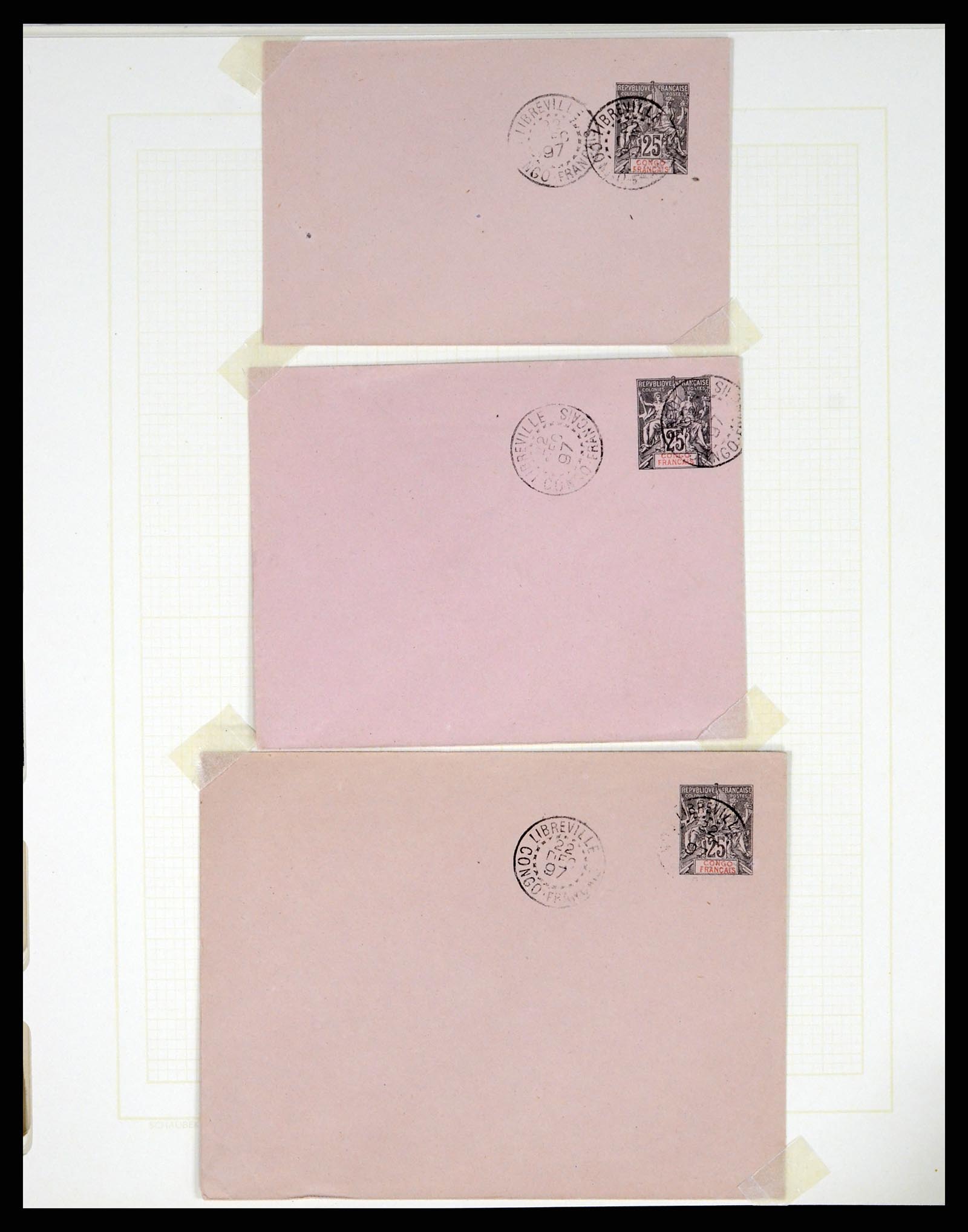 37590 226 - Postzegelverzameling 37590 Franse Kolonien 1849-1975.