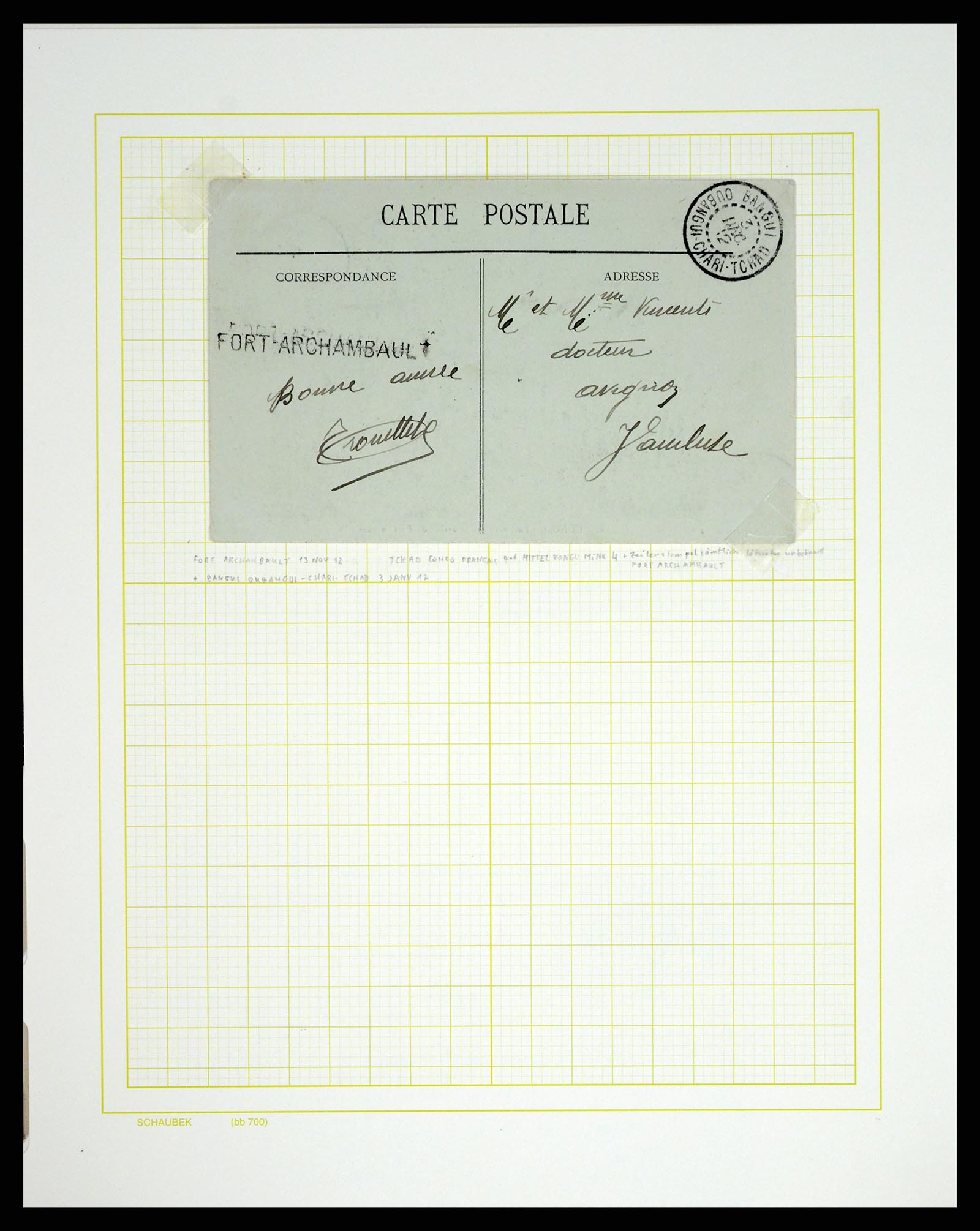 37590 229 - Postzegelverzameling 37590 Franse Kolonien 1849-1975.