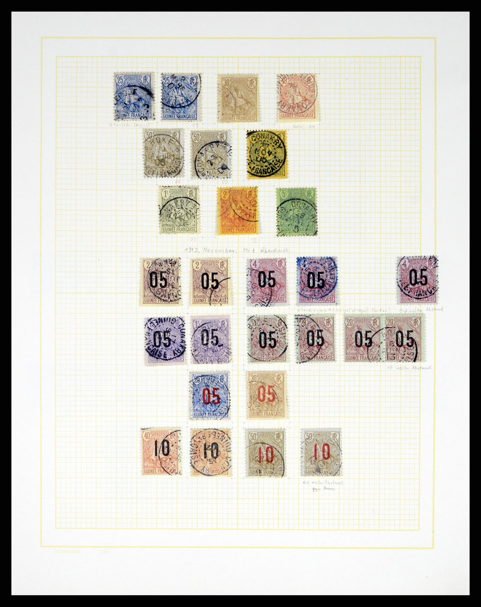 37590 237 - Postzegelverzameling 37590 Franse Kolonien 1849-1975.