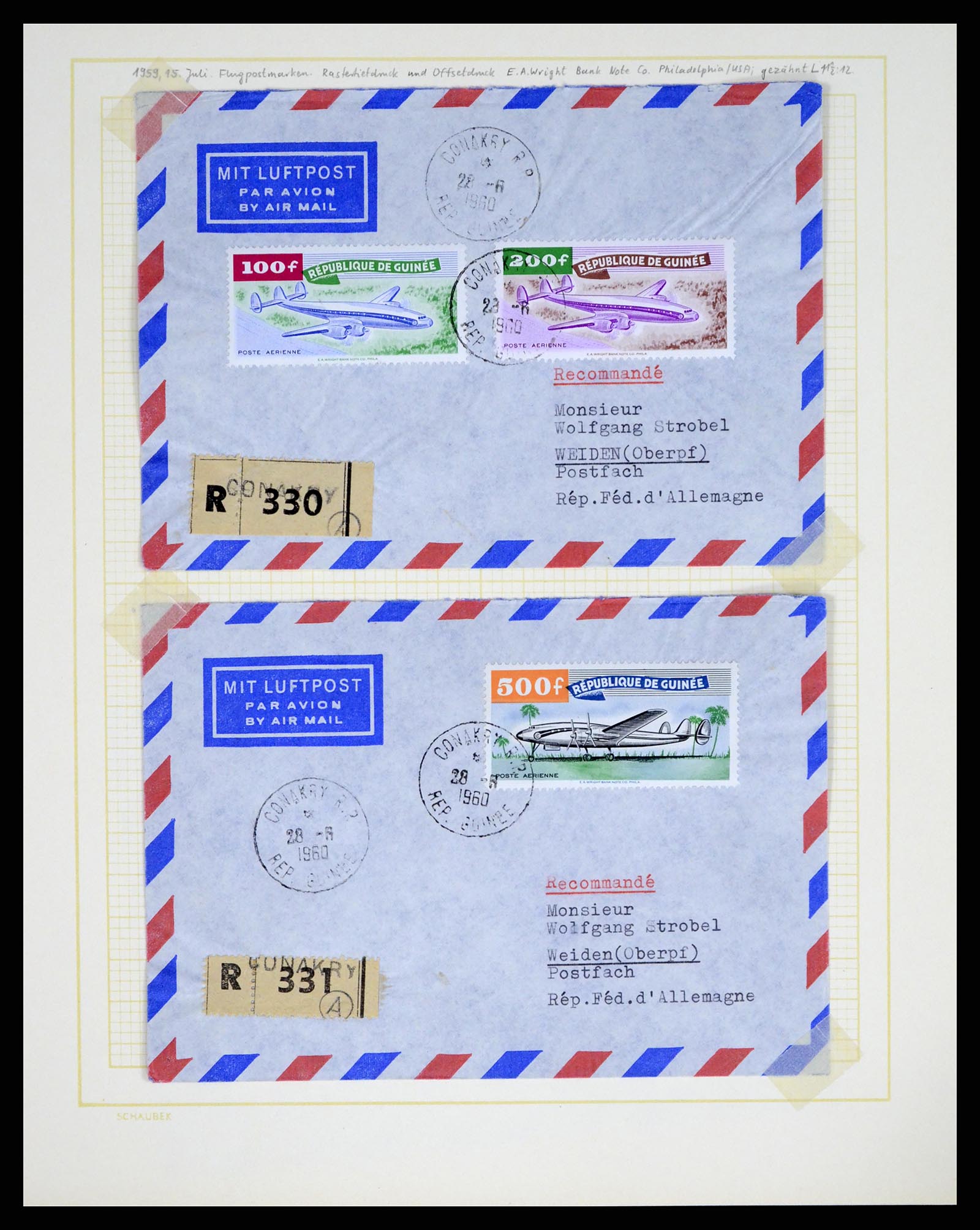 37590 261 - Postzegelverzameling 37590 Franse Kolonien 1849-1975.