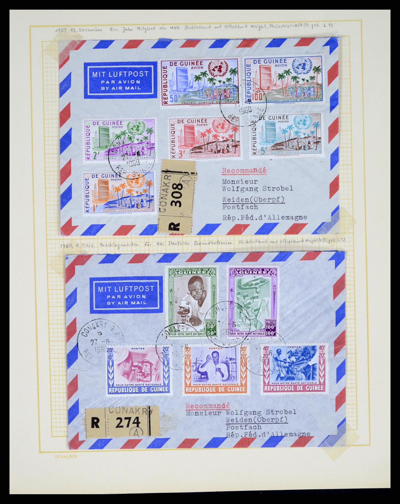 37590 262 - Postzegelverzameling 37590 Franse Kolonien 1849-1975.