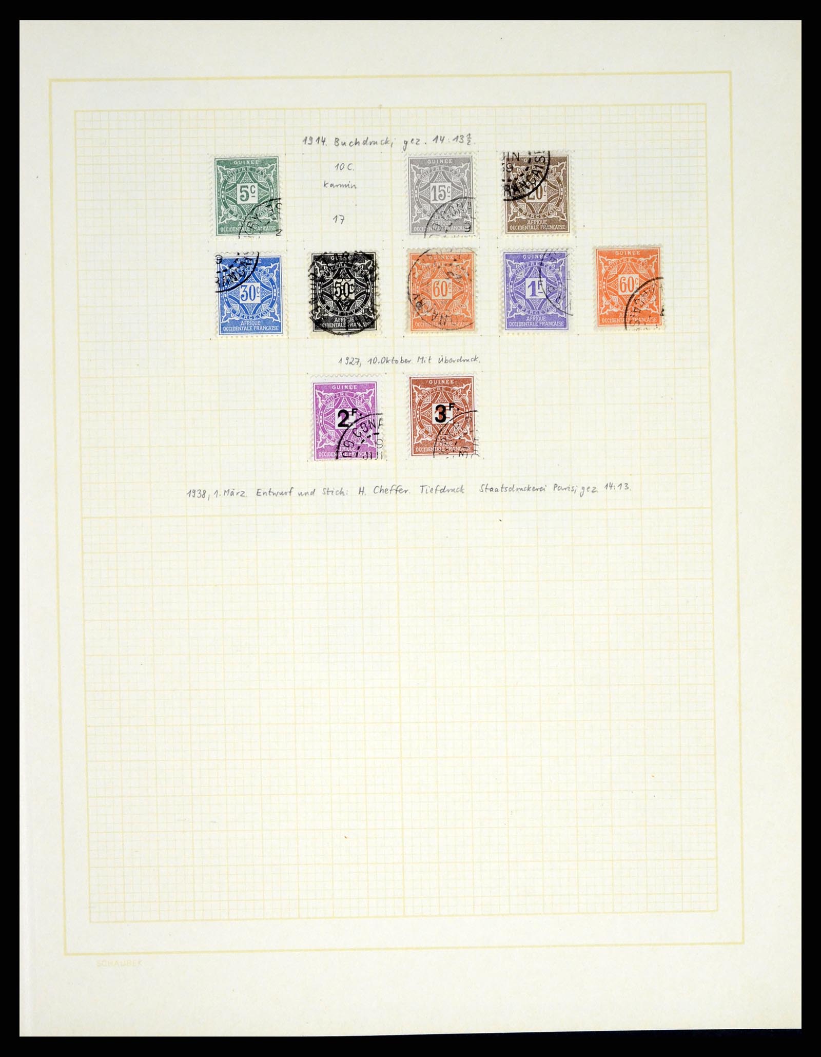 37590 265 - Postzegelverzameling 37590 Franse Kolonien 1849-1975.