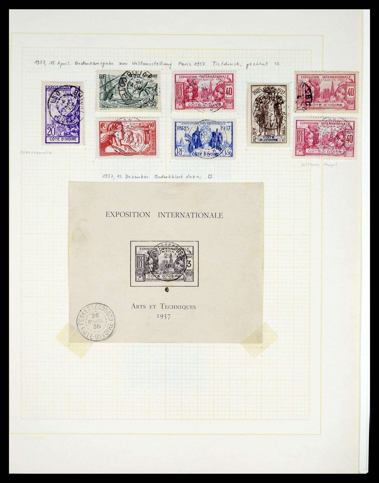 37590 282 - Postzegelverzameling 37590 Franse Kolonien 1849-1975.