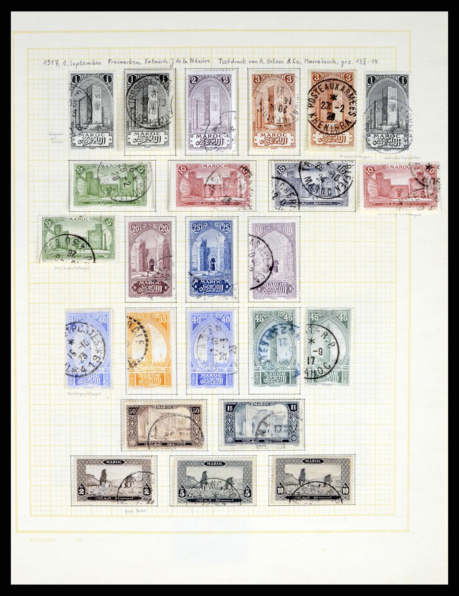 37590 313 - Postzegelverzameling 37590 Franse Kolonien 1849-1975.