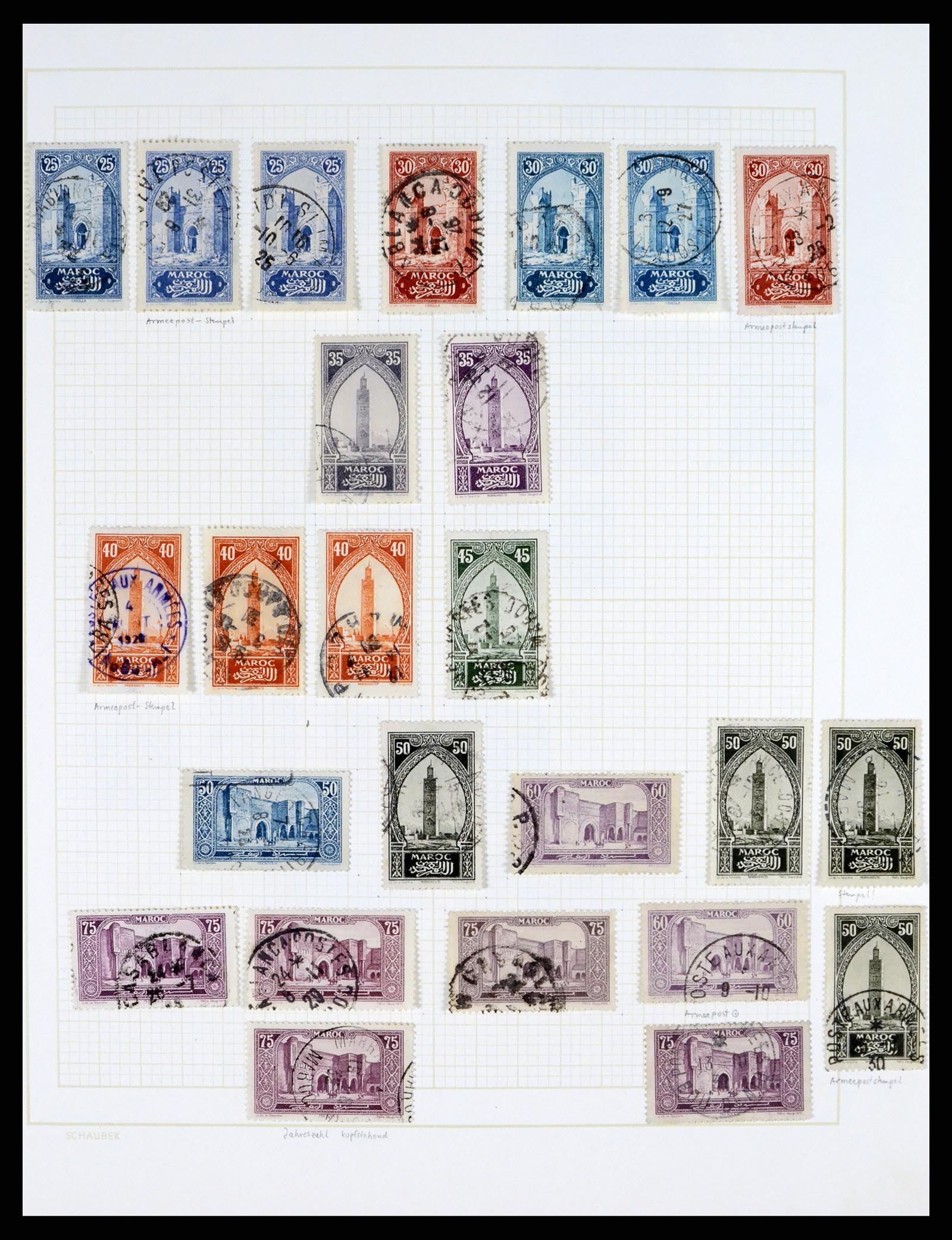 37590 315 - Postzegelverzameling 37590 Franse Kolonien 1849-1975.