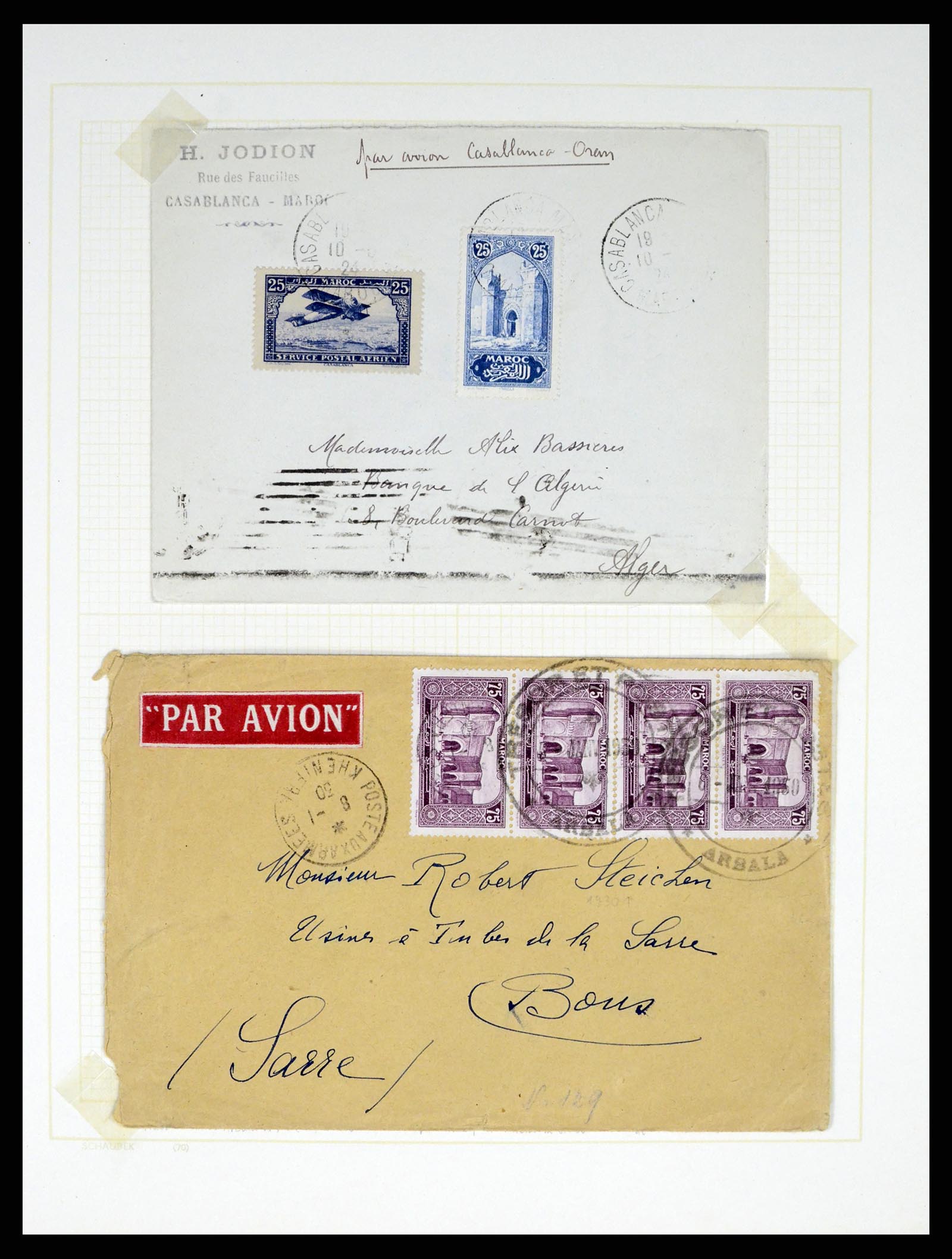 37590 318 - Postzegelverzameling 37590 Franse Kolonien 1849-1975.