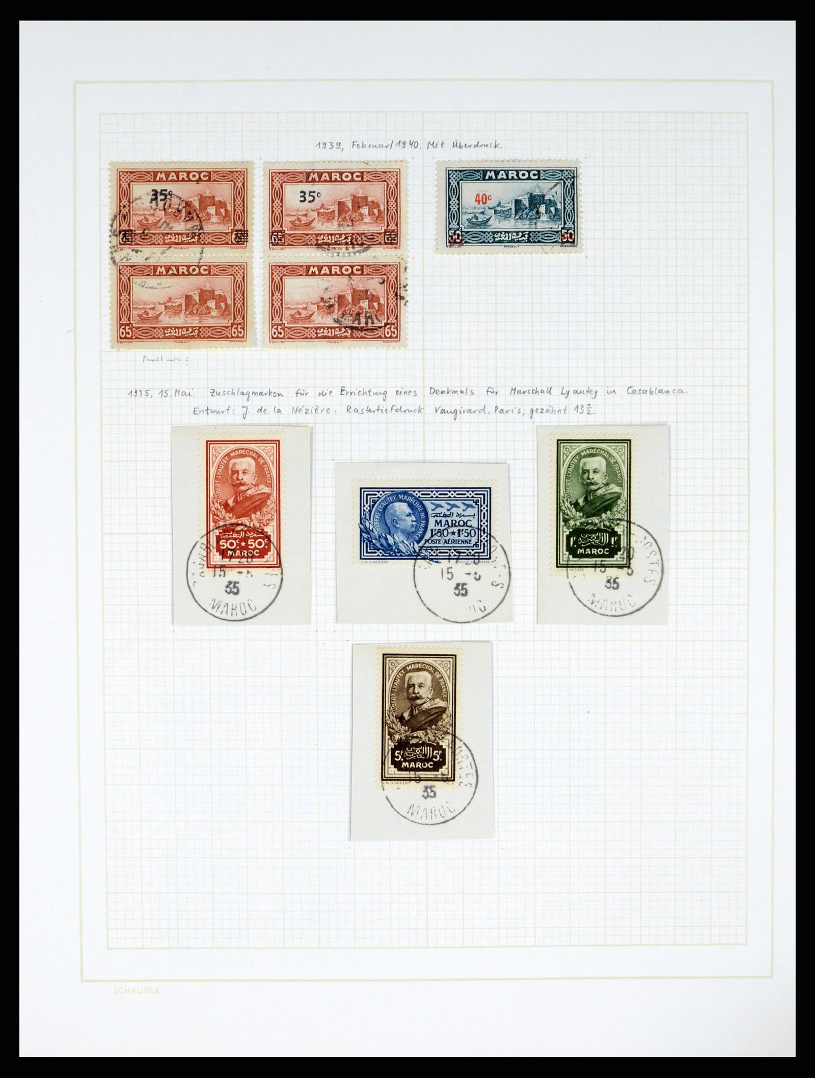 37590 325 - Postzegelverzameling 37590 Franse Kolonien 1849-1975.