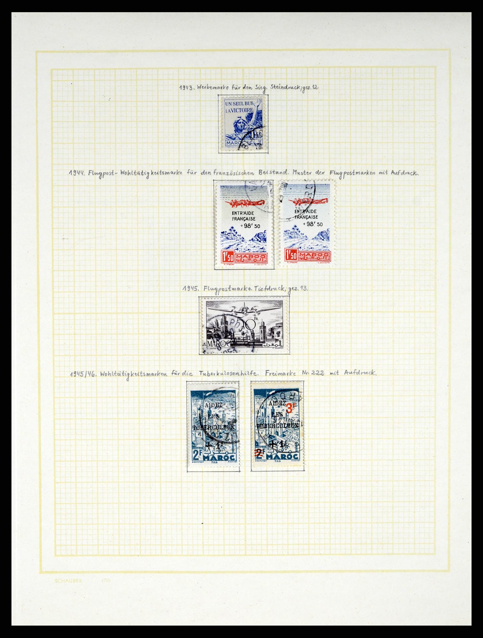 37590 334 - Postzegelverzameling 37590 Franse Kolonien 1849-1975.