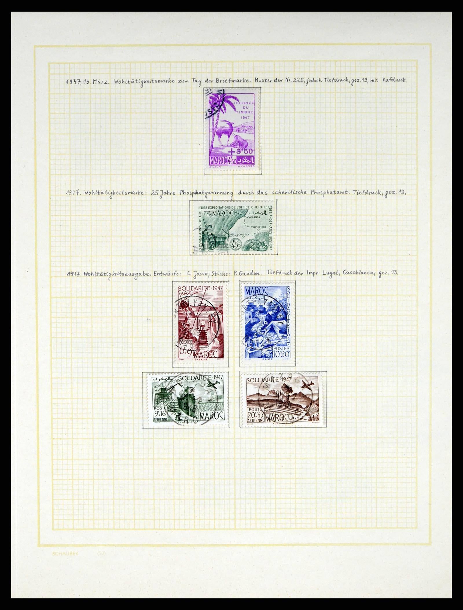 37590 336 - Postzegelverzameling 37590 Franse Kolonien 1849-1975.