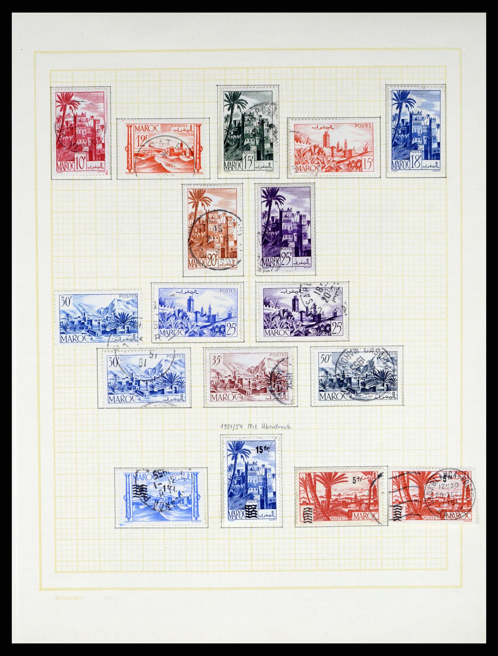 37590 338 - Postzegelverzameling 37590 Franse Kolonien 1849-1975.