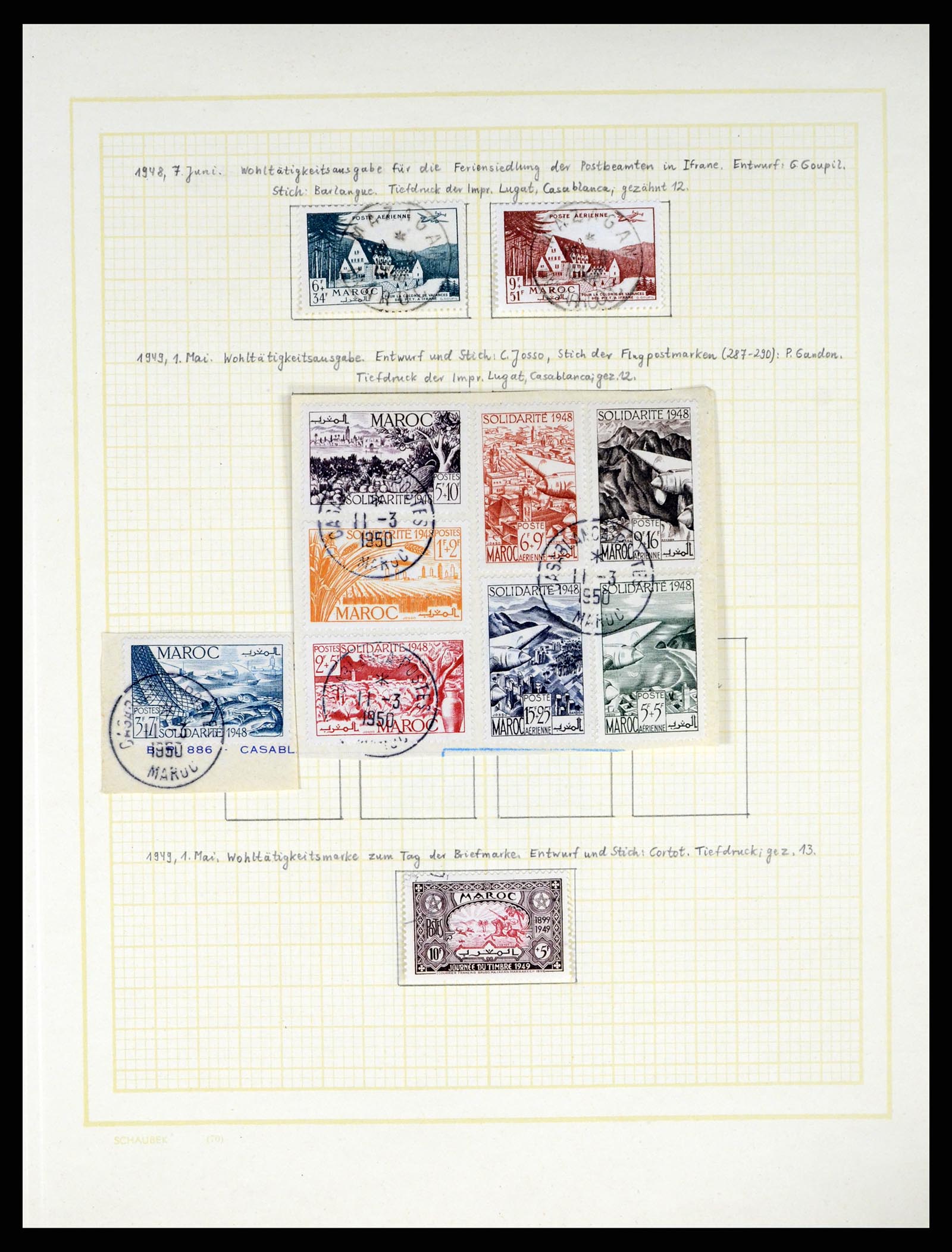 37590 340 - Postzegelverzameling 37590 Franse Kolonien 1849-1975.