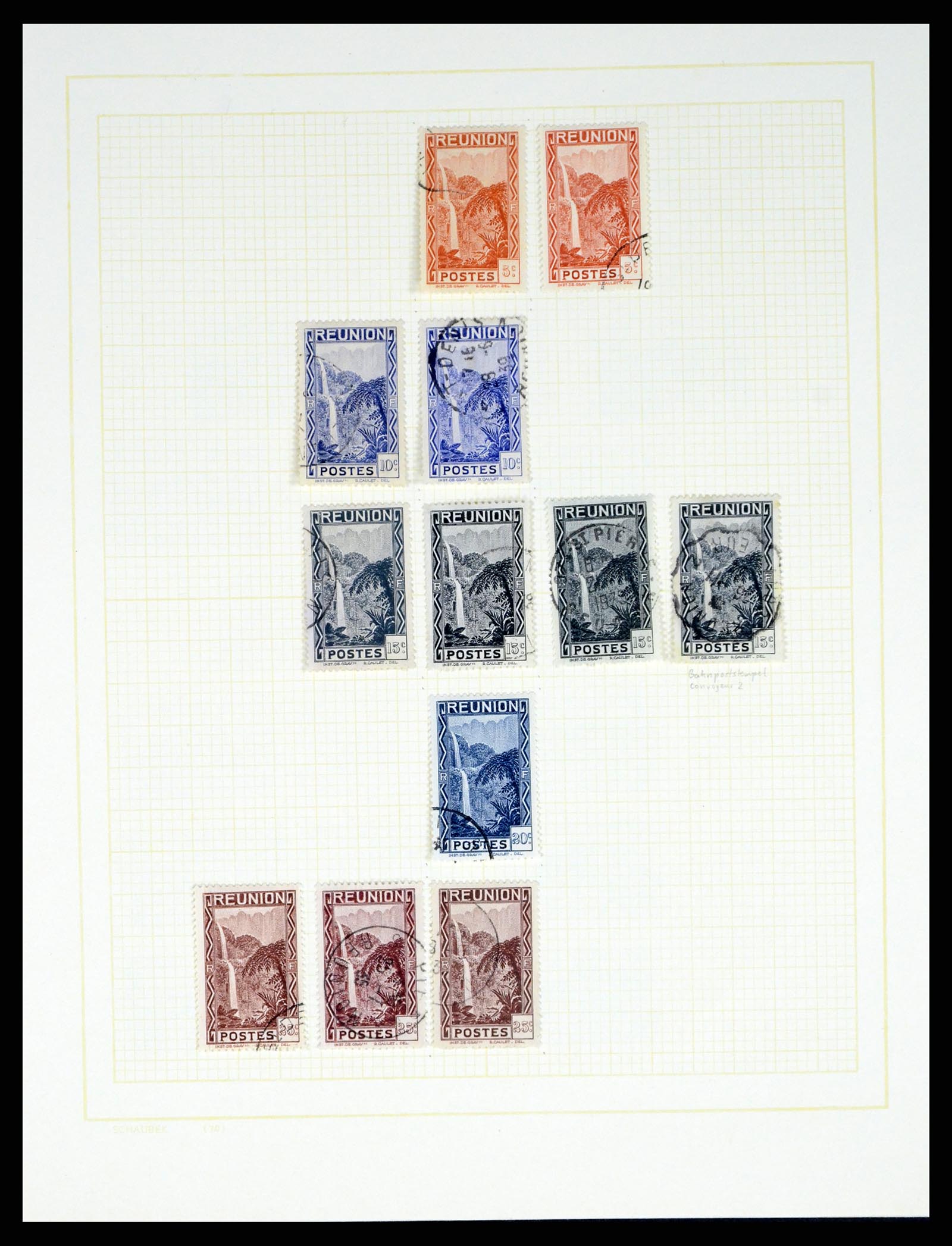 37590 426 - Postzegelverzameling 37590 Franse Kolonien 1849-1975.