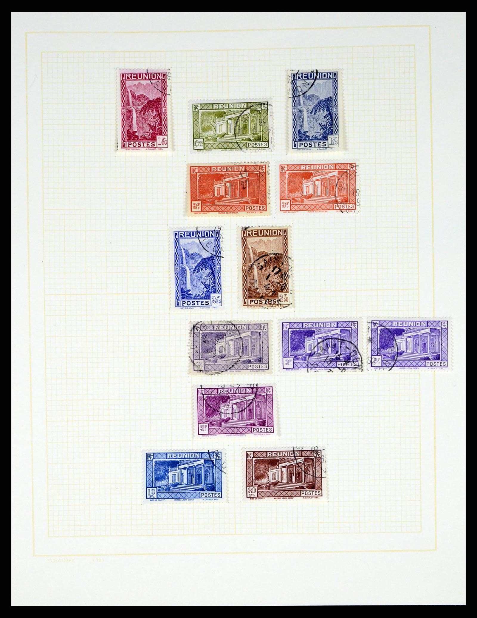 37590 429 - Postzegelverzameling 37590 Franse Kolonien 1849-1975.
