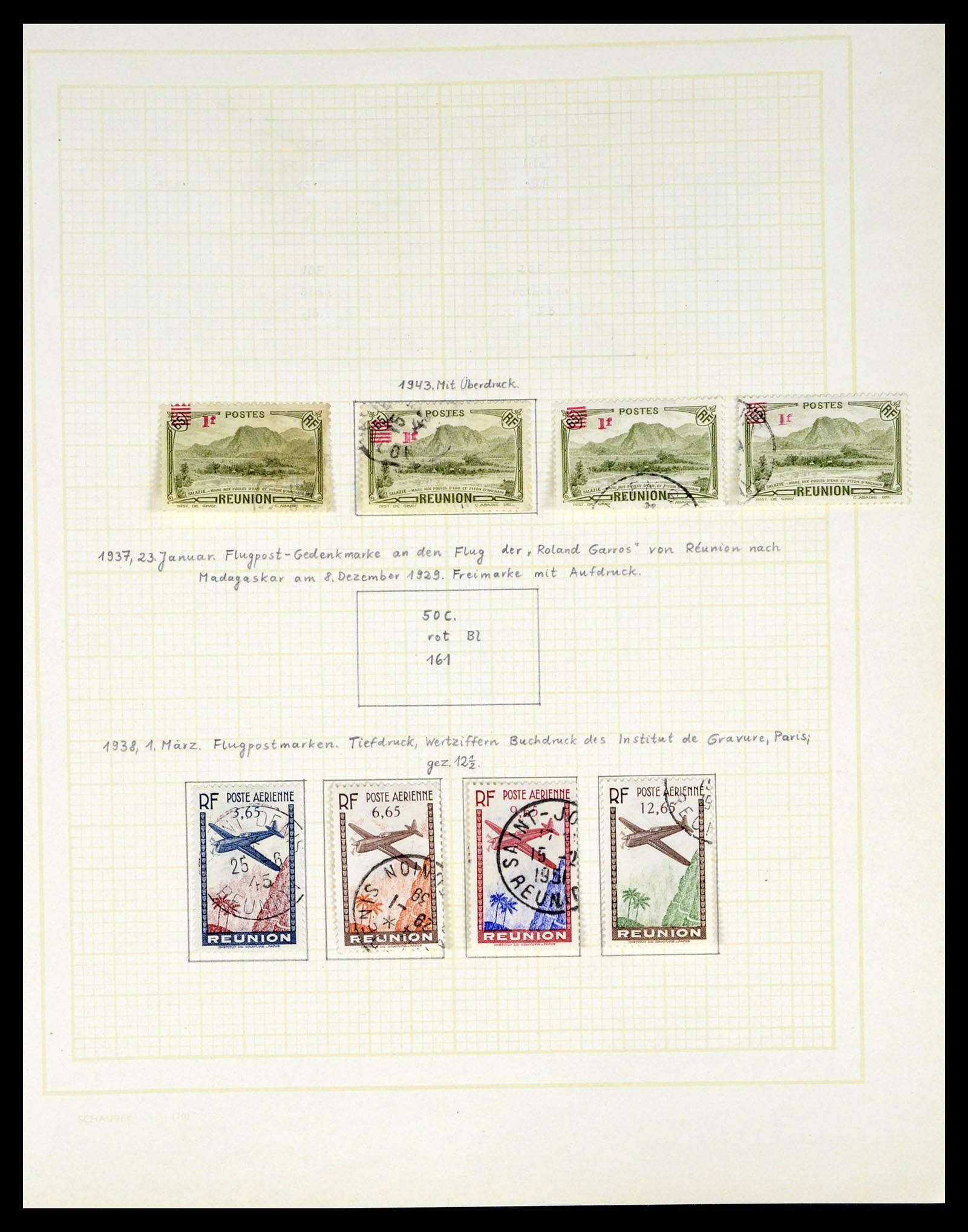 37590 430 - Postzegelverzameling 37590 Franse Kolonien 1849-1975.