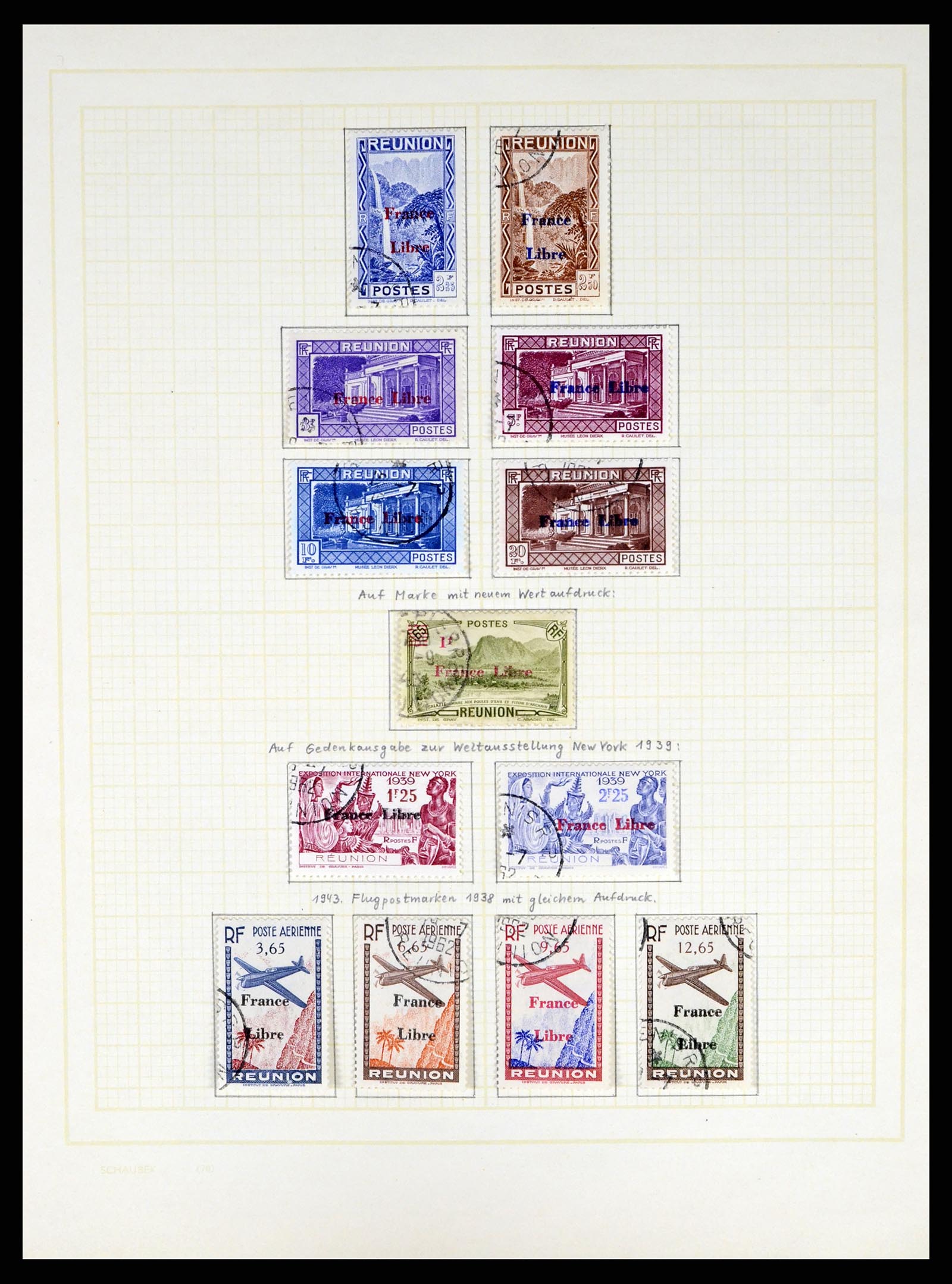 37590 435 - Postzegelverzameling 37590 Franse Kolonien 1849-1975.