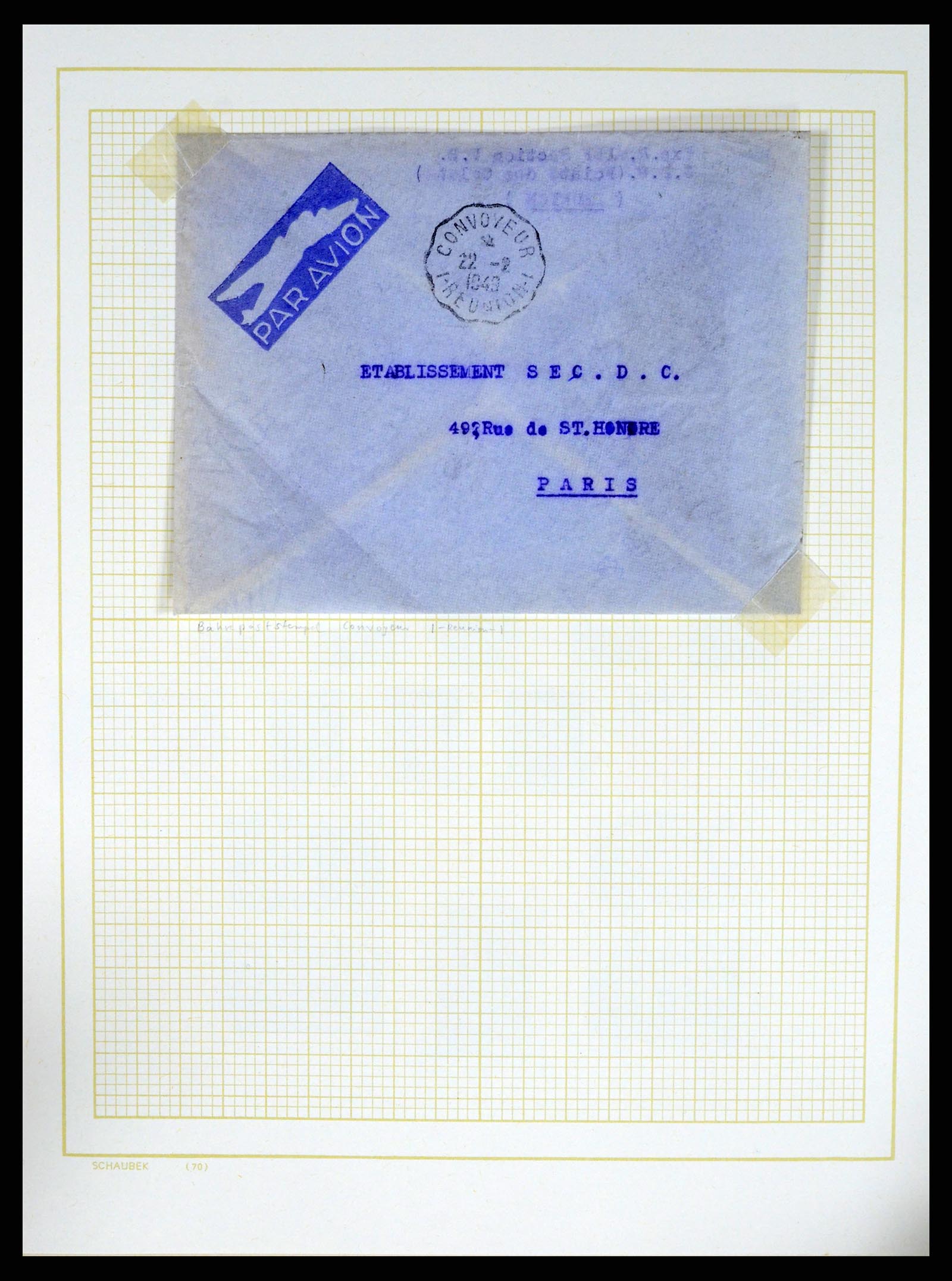 37590 440 - Postzegelverzameling 37590 Franse Kolonien 1849-1975.