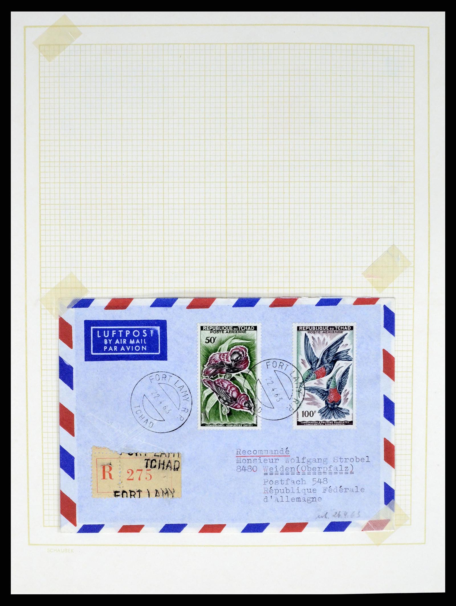 37590 515 - Postzegelverzameling 37590 Franse Kolonien 1849-1975.
