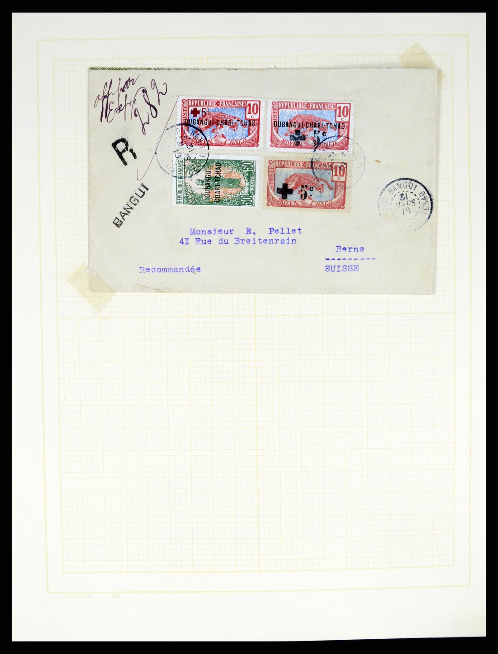 37590 529 - Postzegelverzameling 37590 Franse Kolonien 1849-1975.