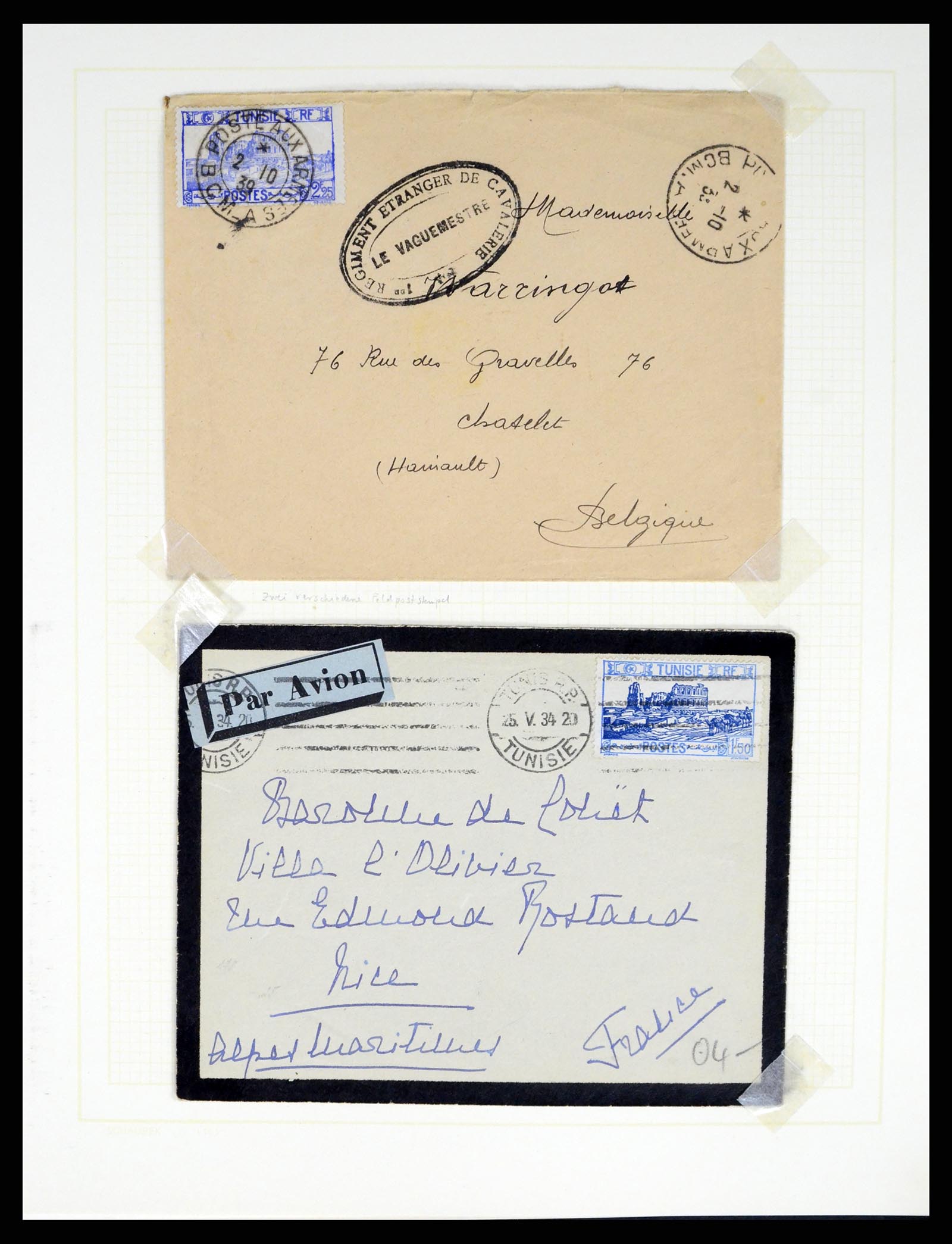 37590 572 - Postzegelverzameling 37590 Franse Kolonien 1849-1975.