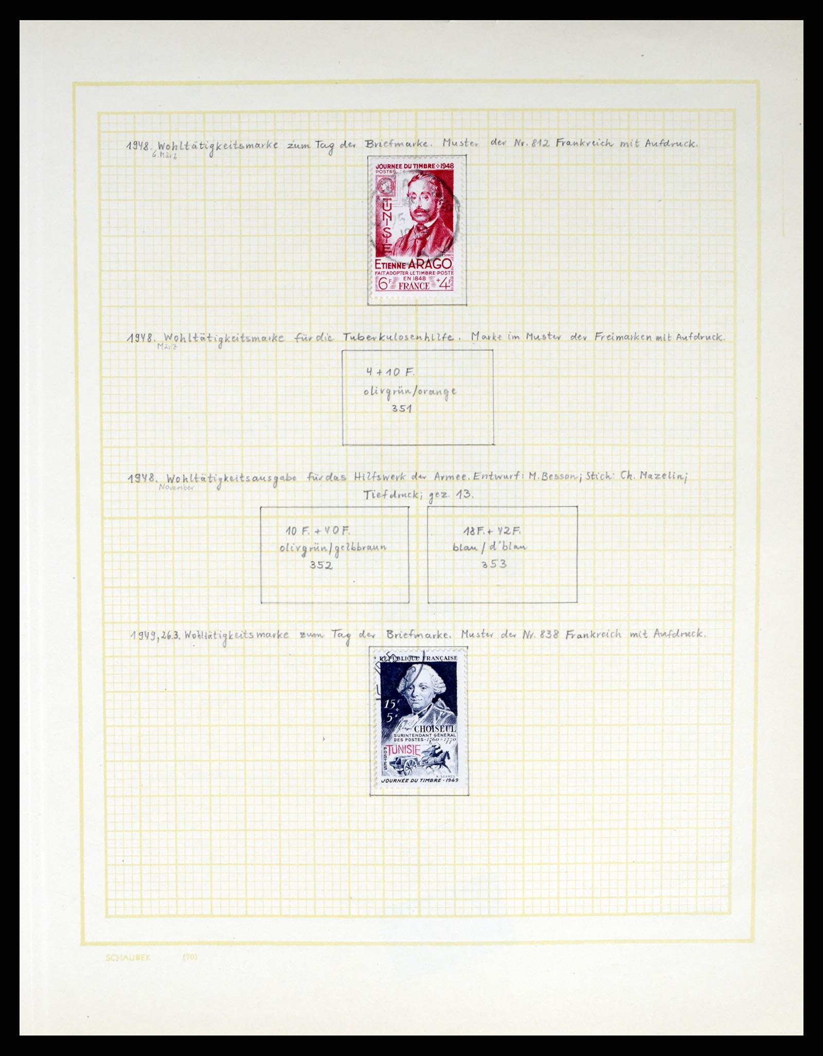 37590 582 - Postzegelverzameling 37590 Franse Kolonien 1849-1975.