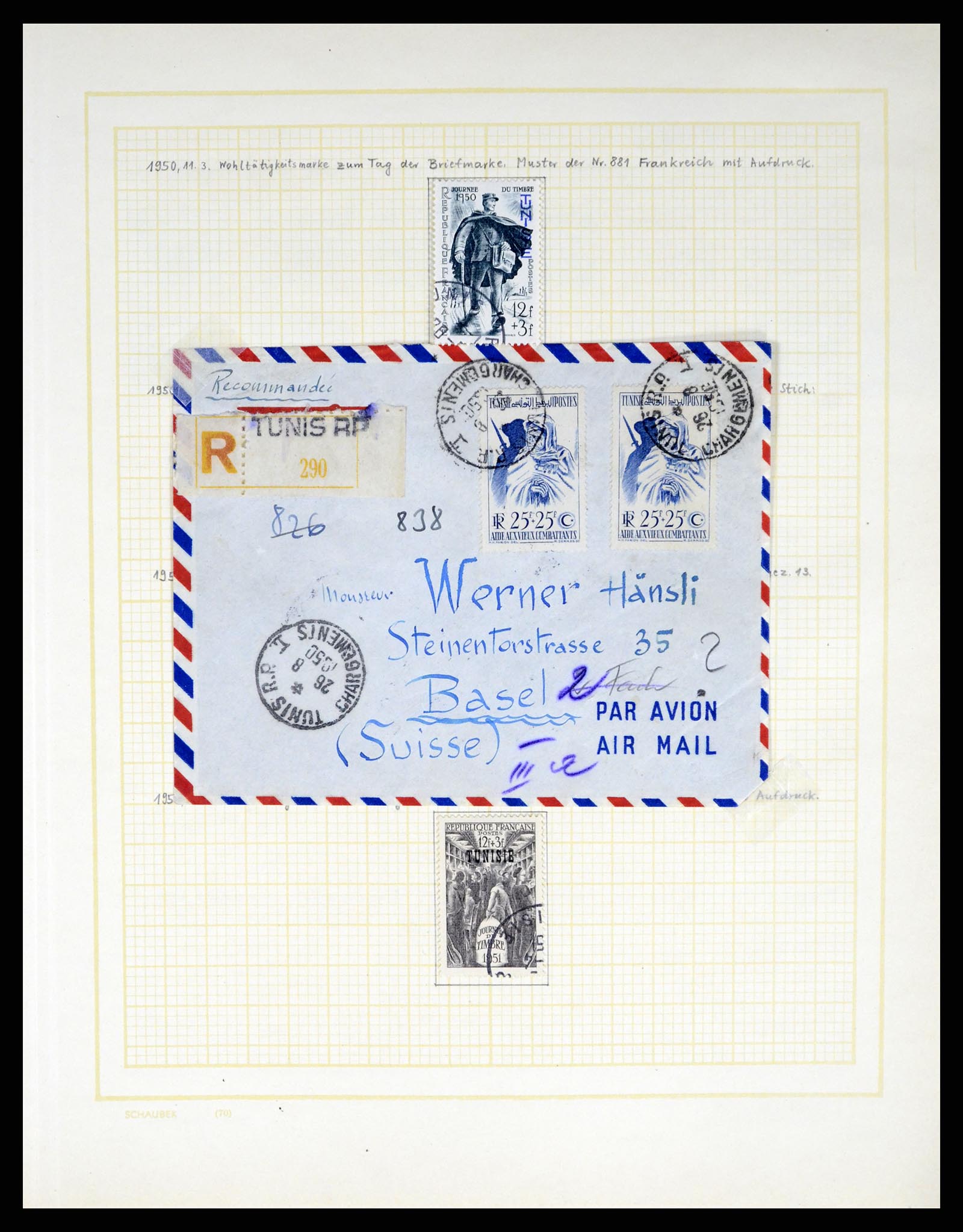 37590 584 - Postzegelverzameling 37590 Franse Kolonien 1849-1975.