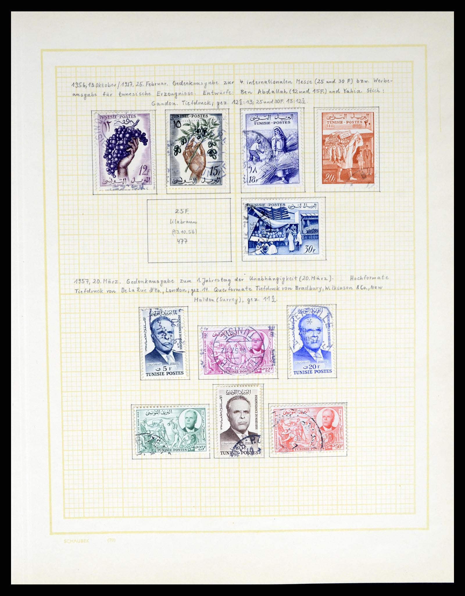 37590 595 - Postzegelverzameling 37590 Franse Kolonien 1849-1975.