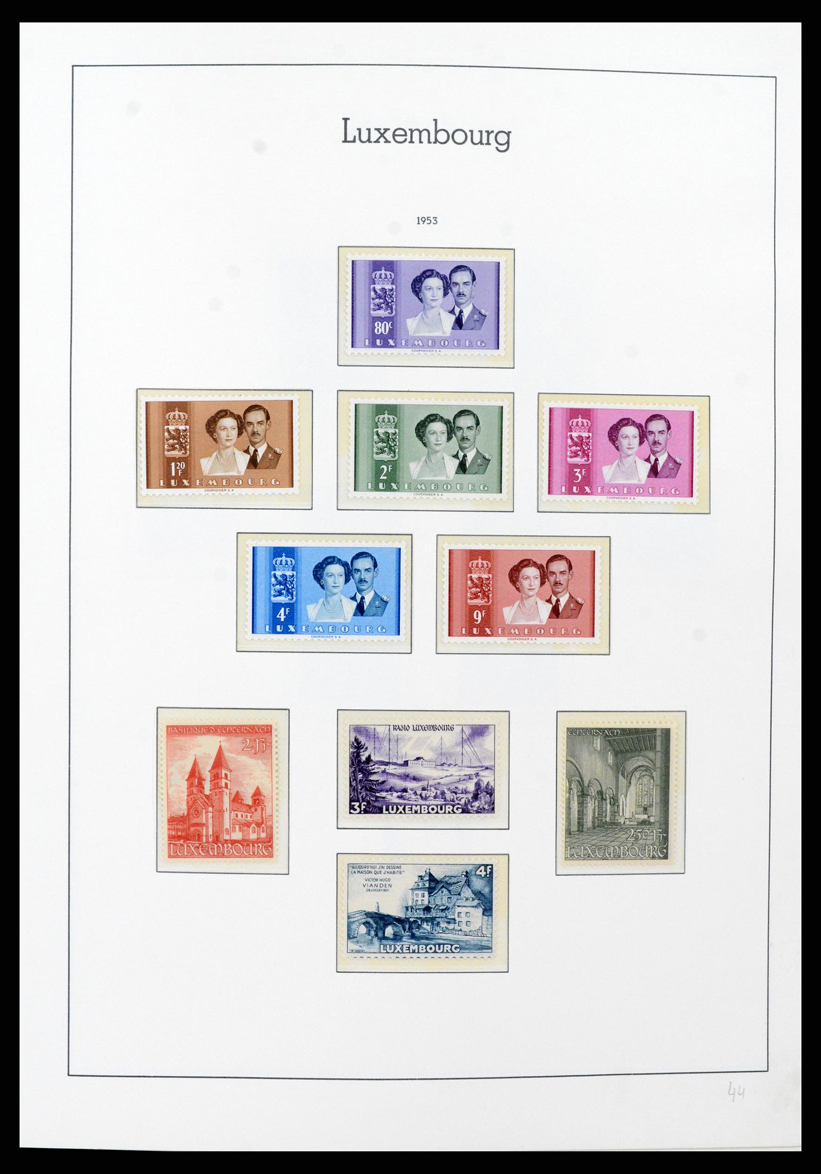 37592 048 - Postzegelverzameling 37592 Luxemburg 1852-1999.