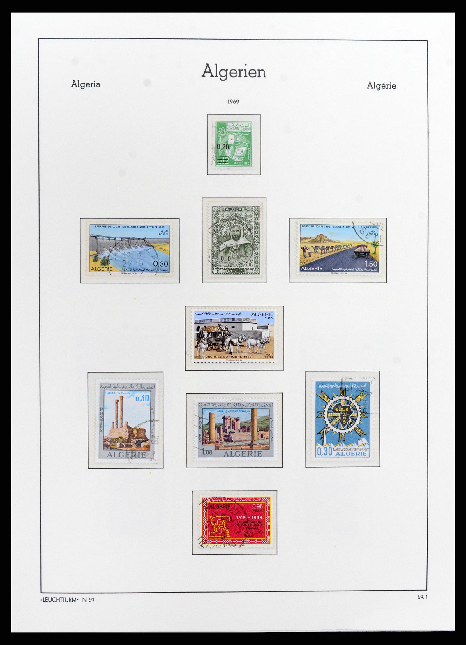 37593 018 - Postzegelverzameling 37593 Algerije 1962-2012.