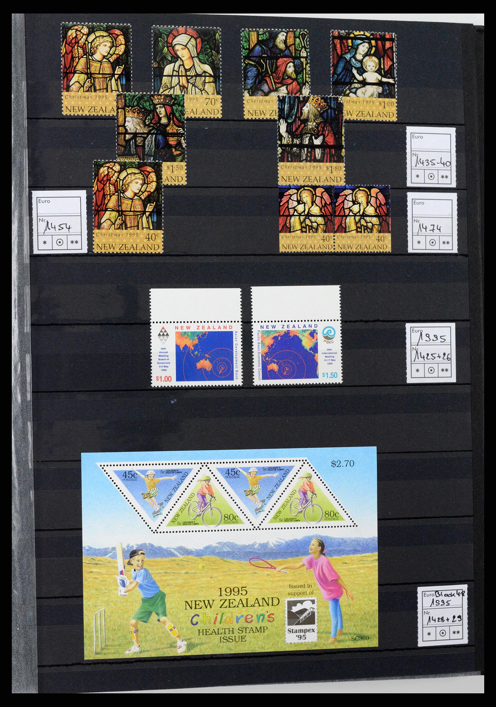 37597 097 - Postzegelverzameling 37597 Nieuw Zeeland 1970-2012.